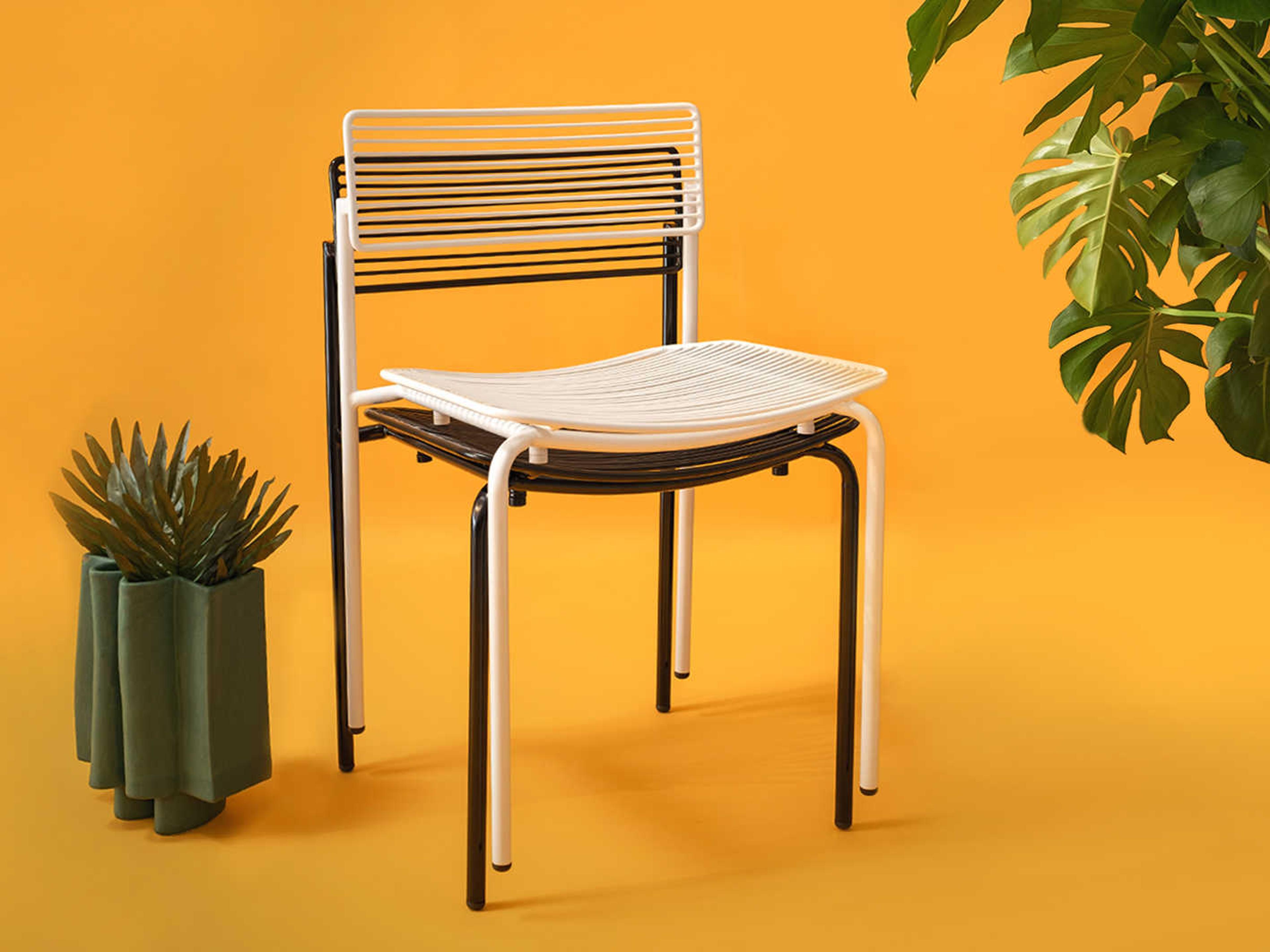 Bend Goods Outdoor Rachel Black Iron Dining Chair