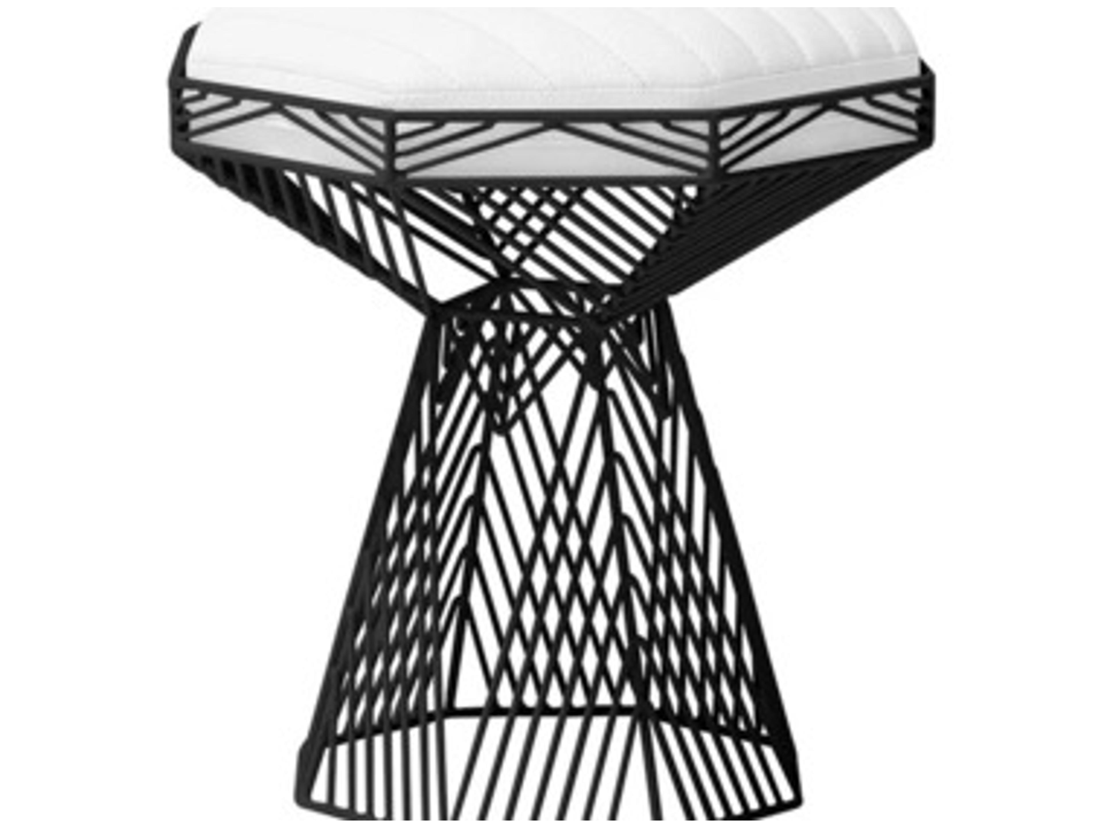 Bend Goods Outdoor Switch Table & Stool Seat Pad in White