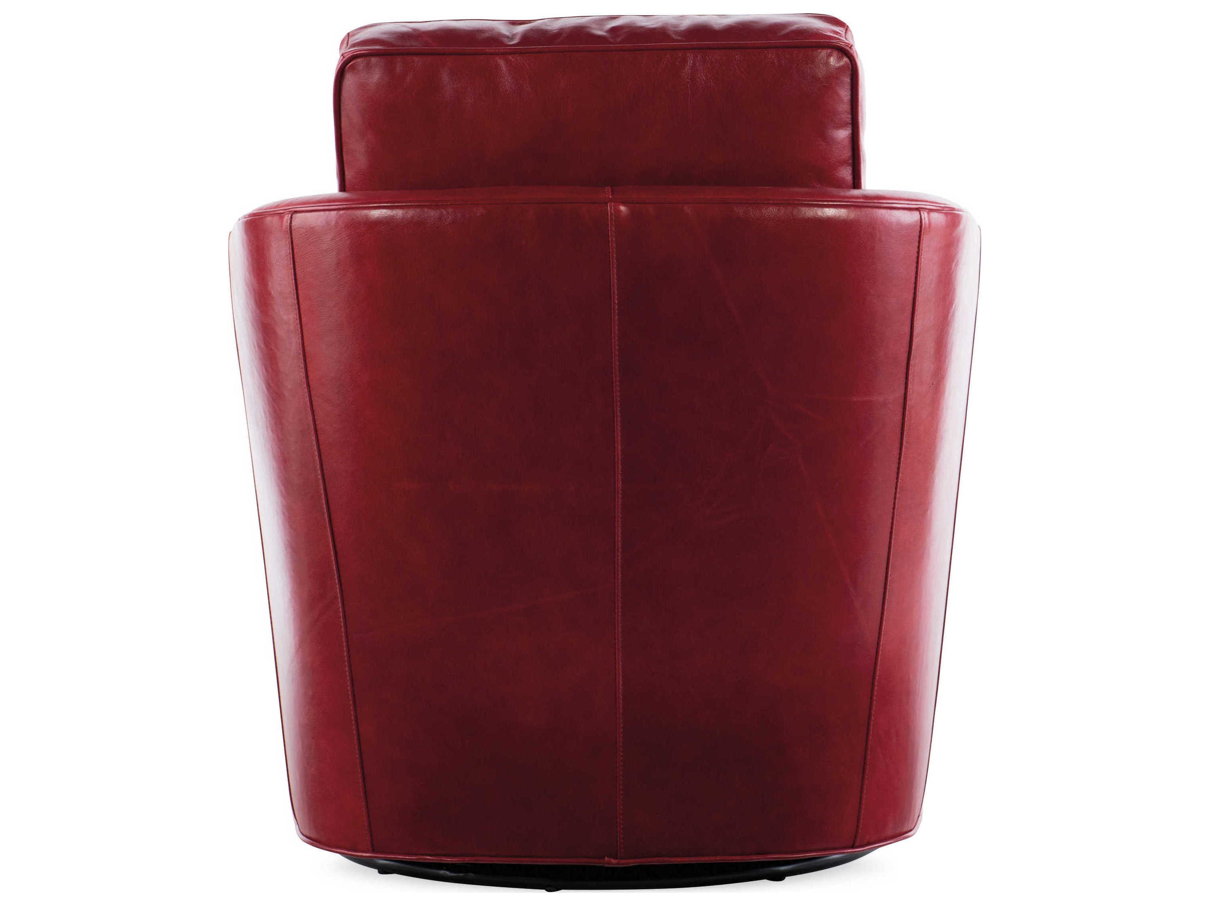Bradington Young Blair Swivel Leather Accent Chair