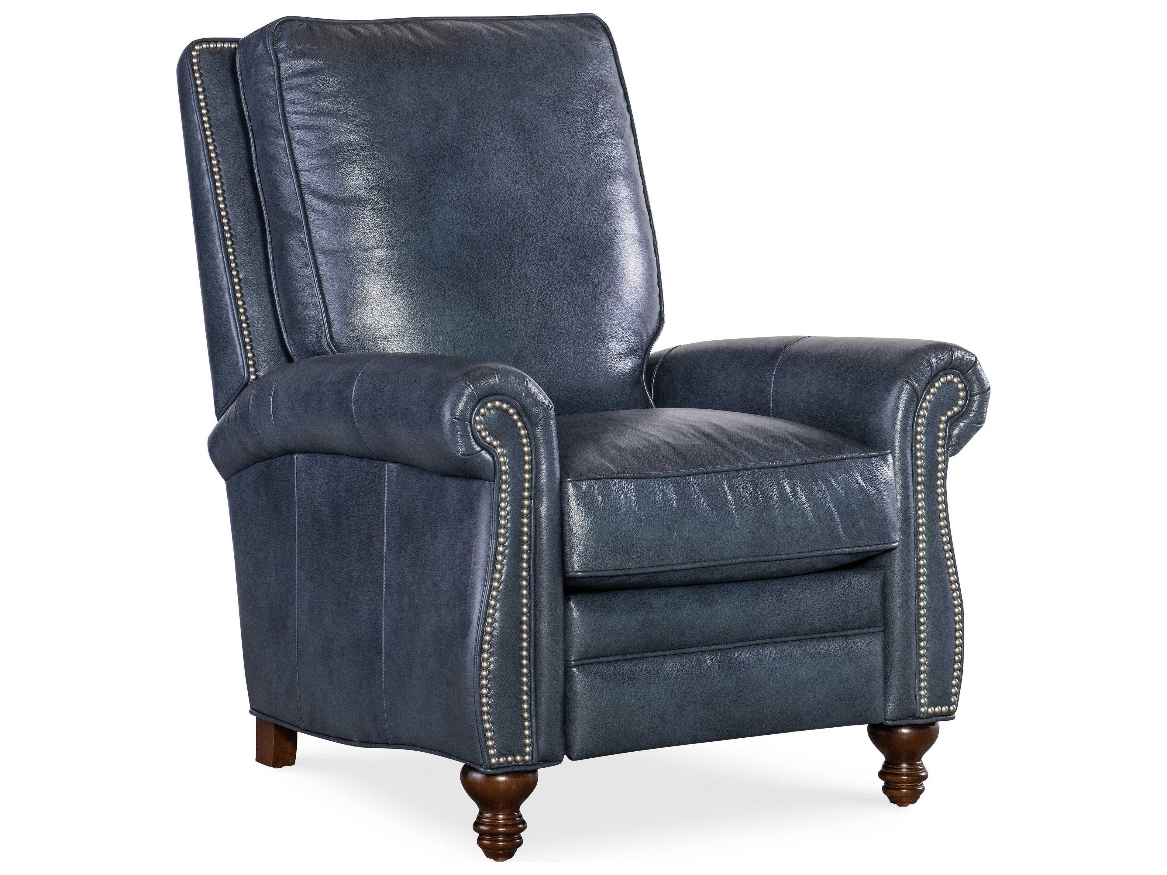 Reddish Leather Recliner