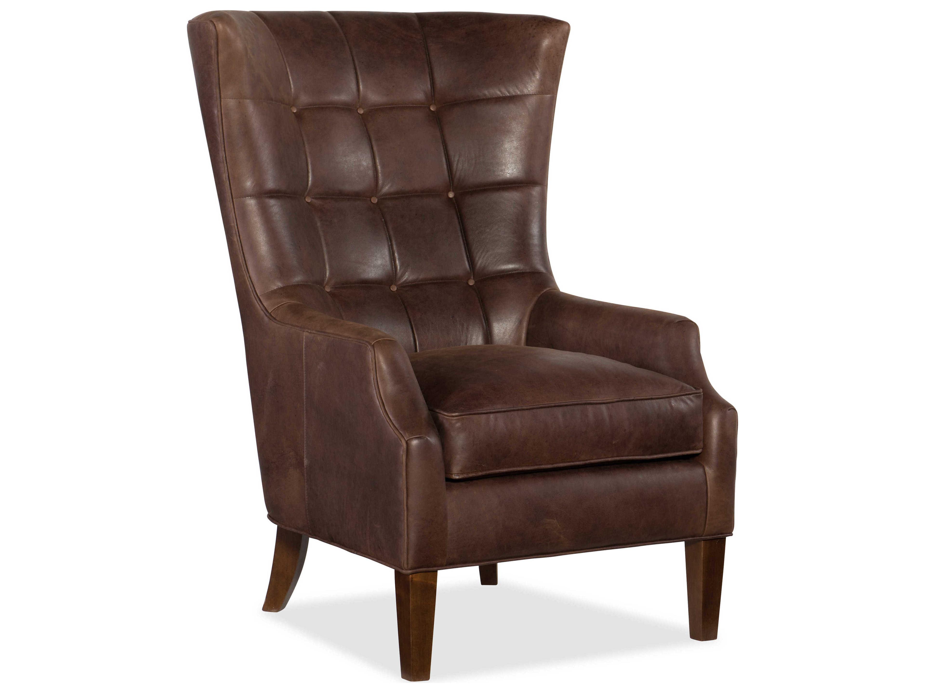 Bradington Young Gallin Leather Accent Chair