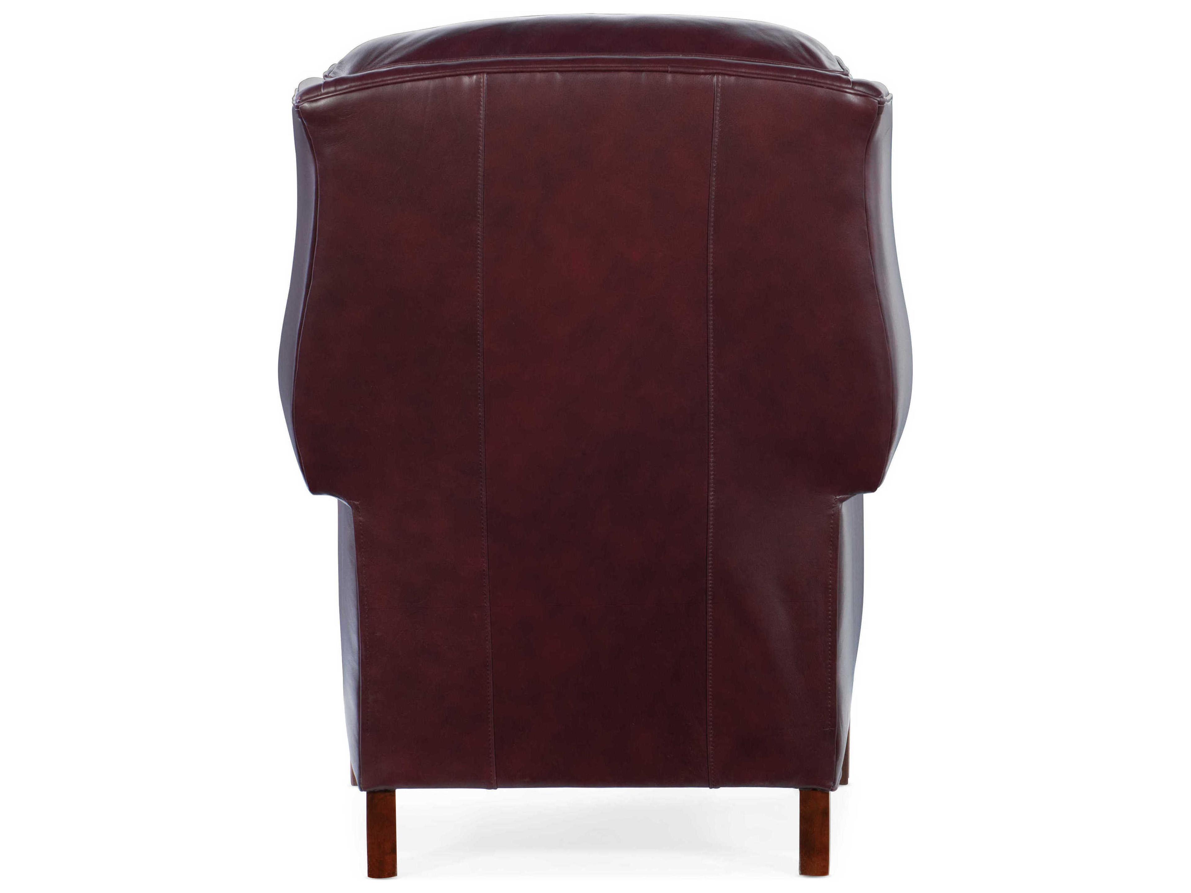 Bradington Young Chippendale Leather Recliner