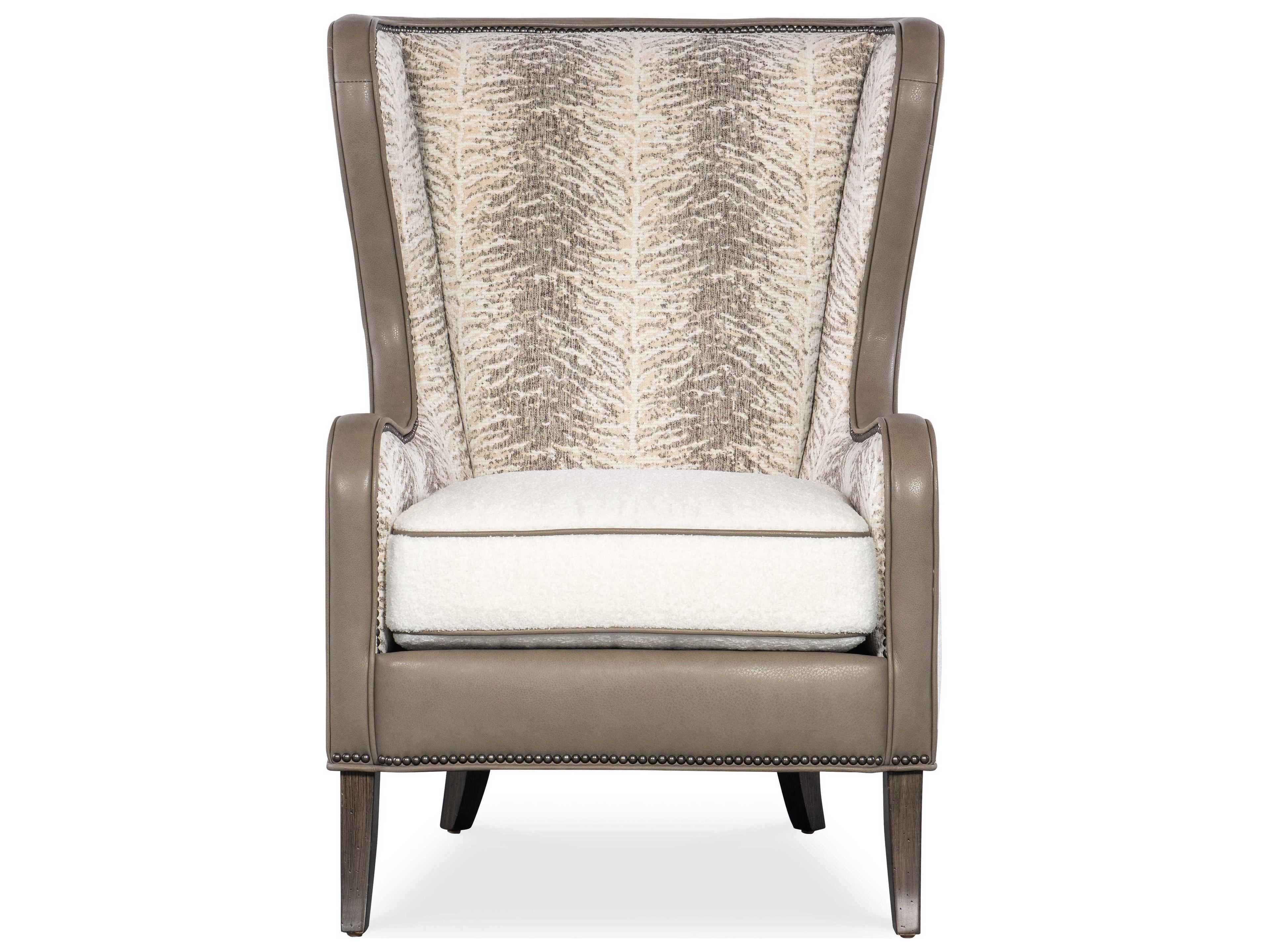 Bradington Young Aurora Leather Accent Chair
