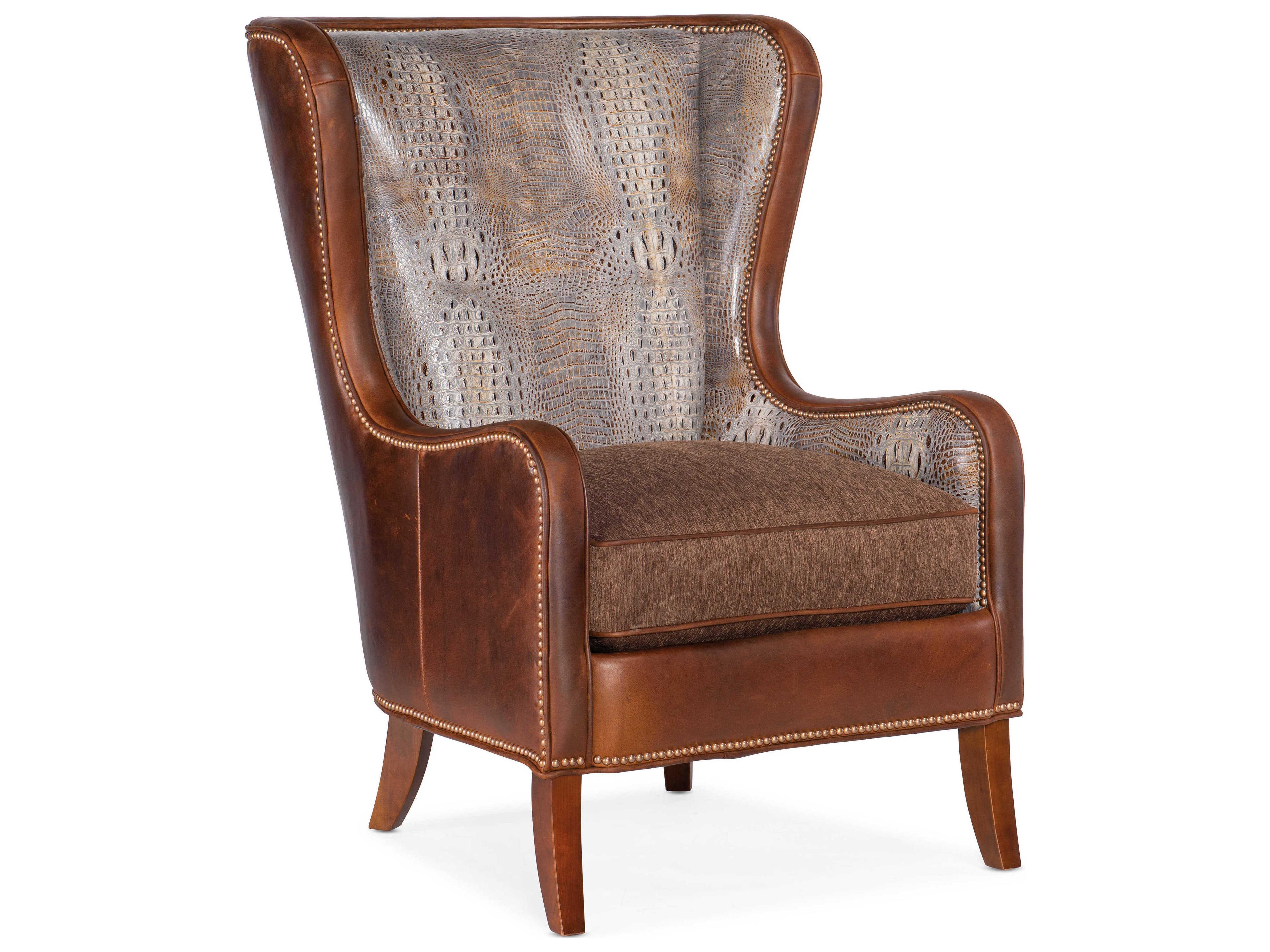 Bradington Young Aurora Leather Accent Chair