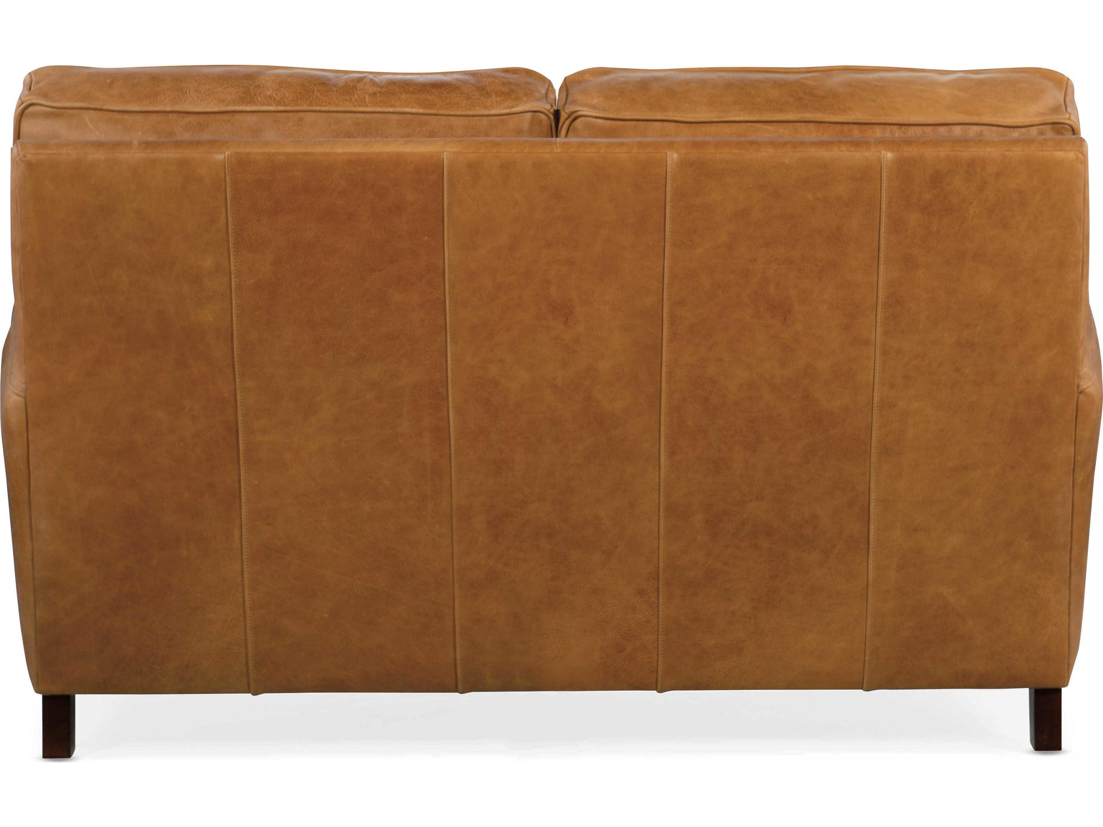 Bradington Young Zion Leather Loveseat