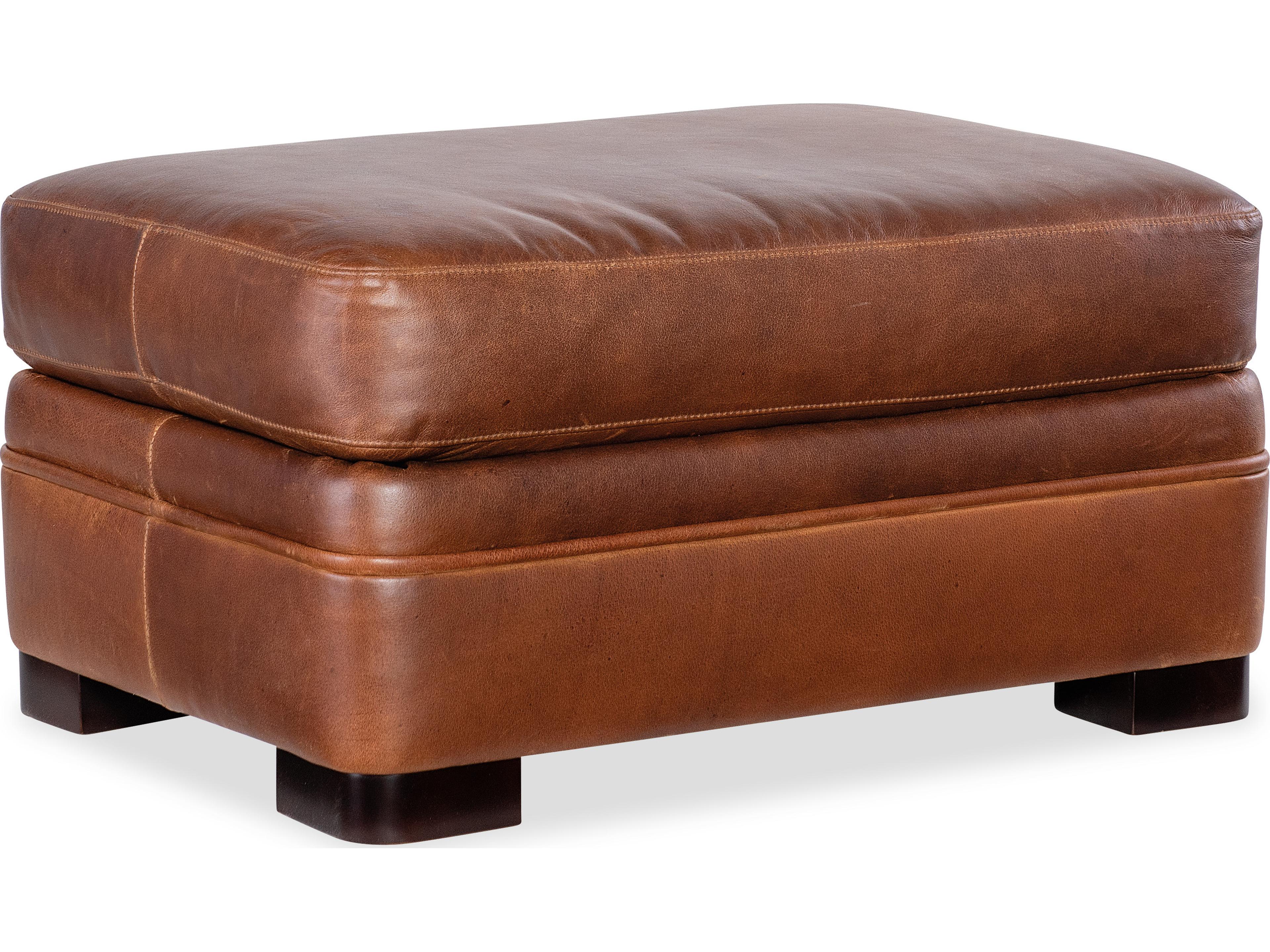 Beckham Leather Ottoman