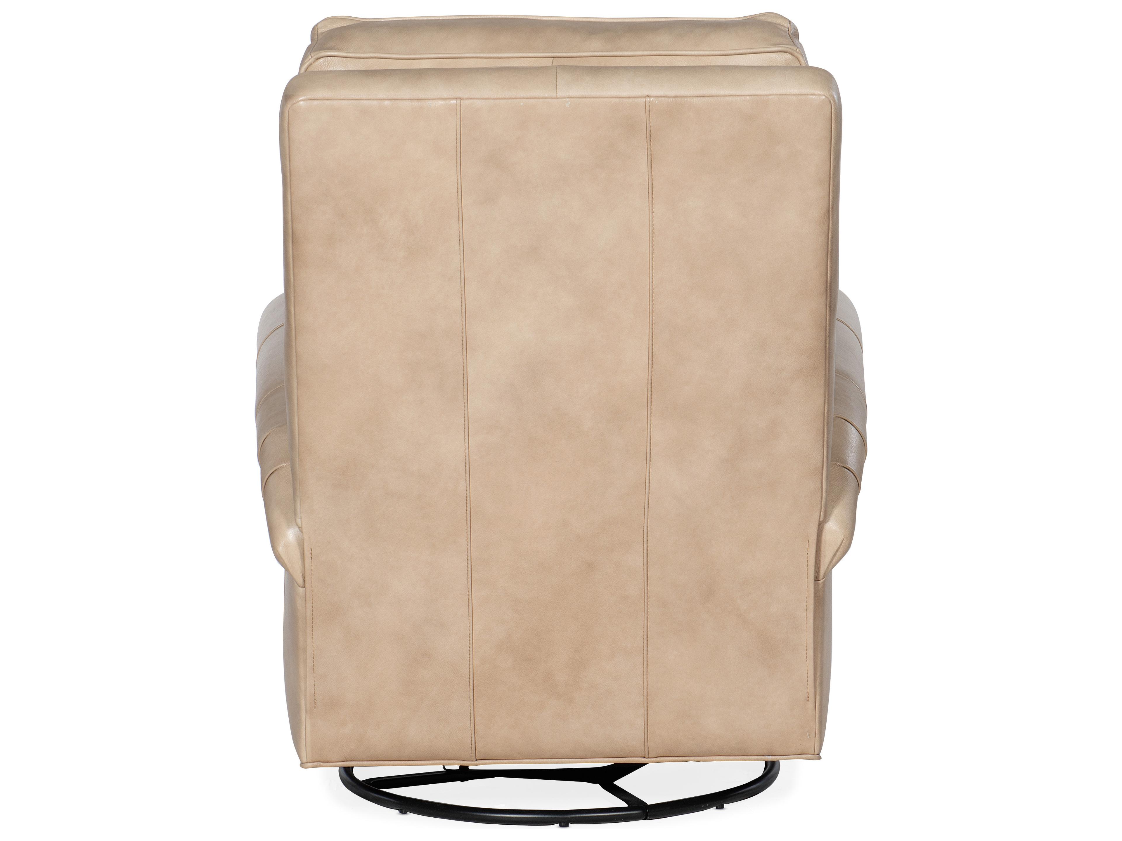 Bradington Young Reddish Leather Recliner