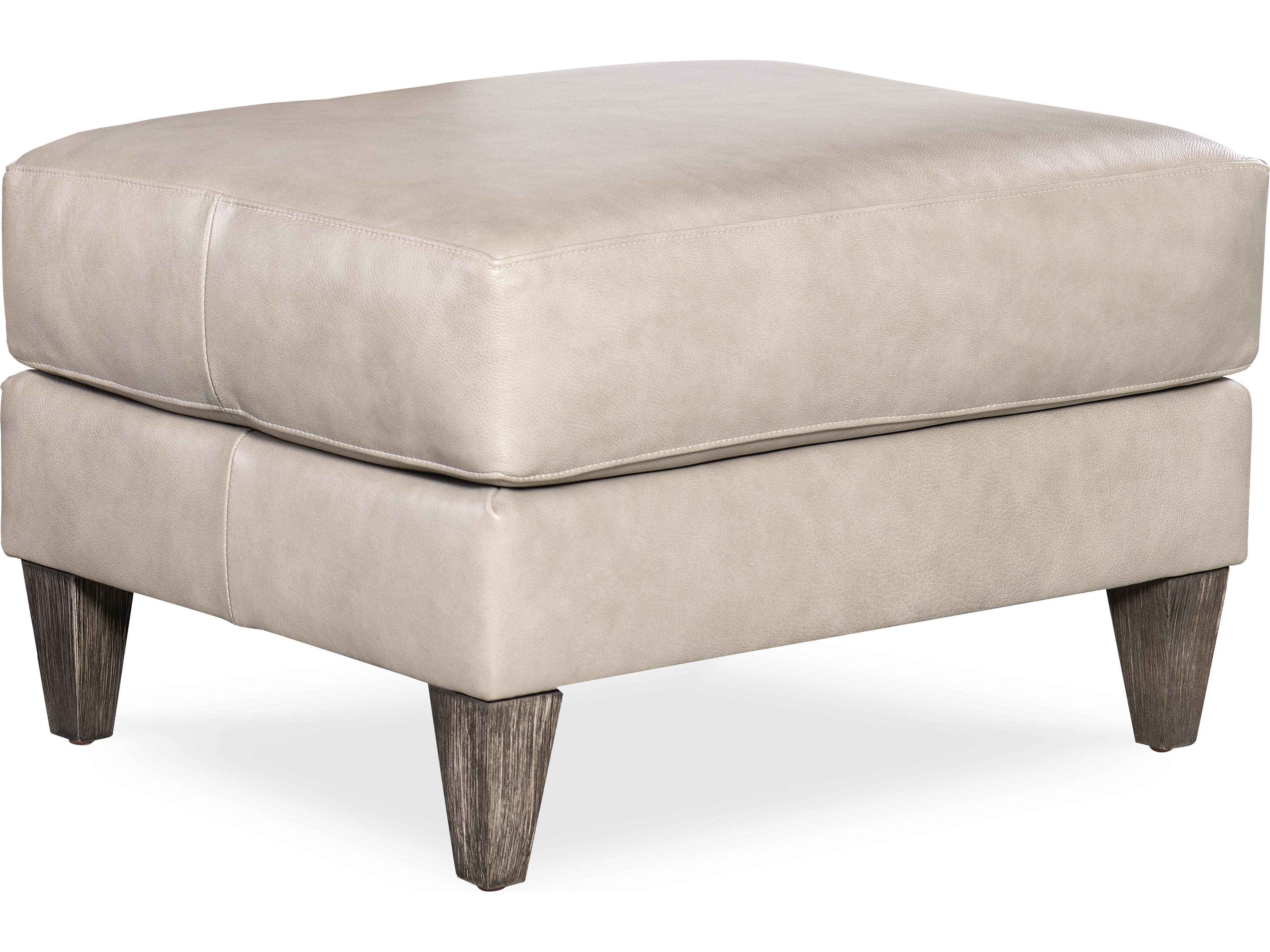 Brooklyn Leather Ottoman