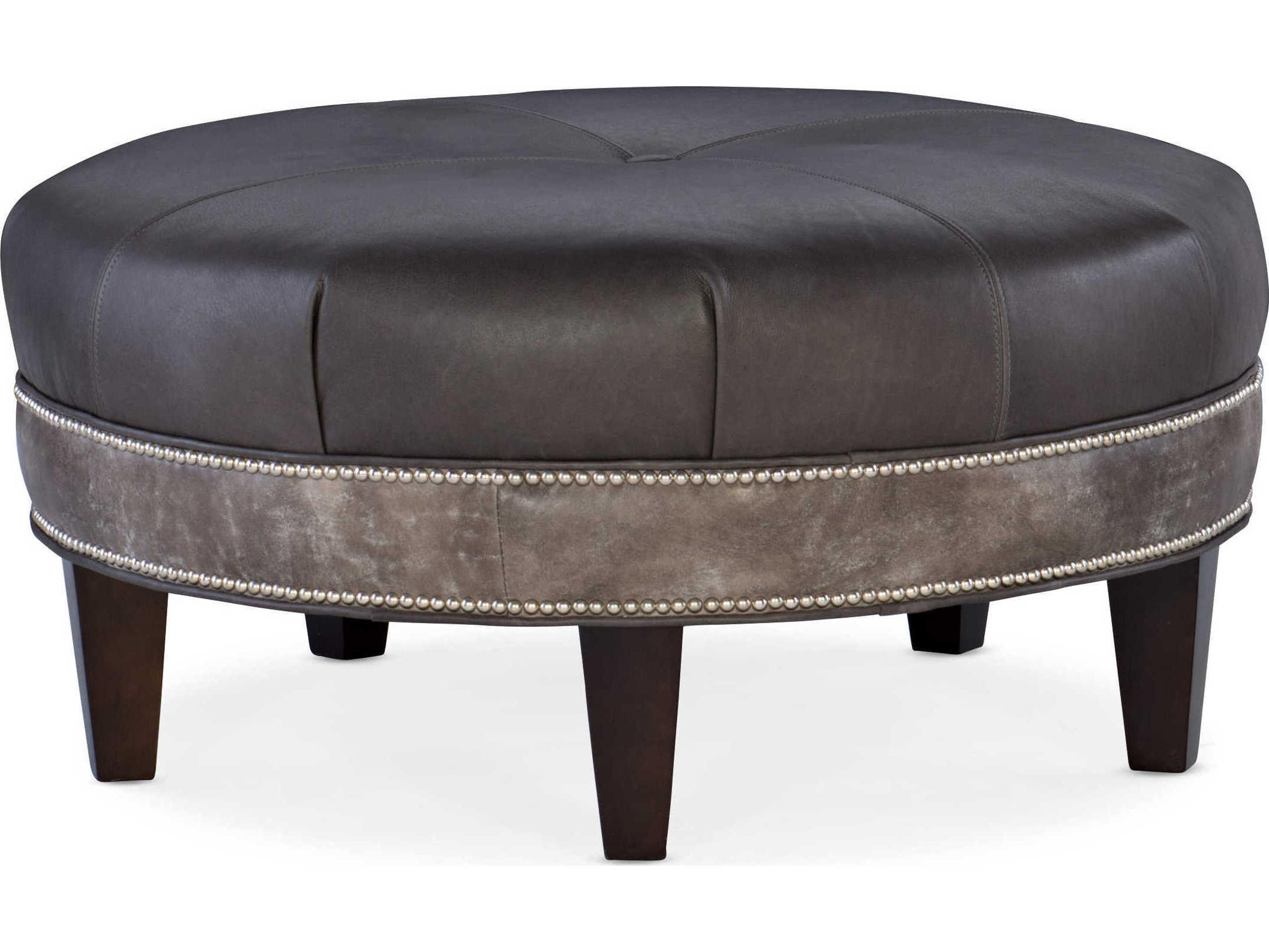 Bradington Young Leather Ottoman