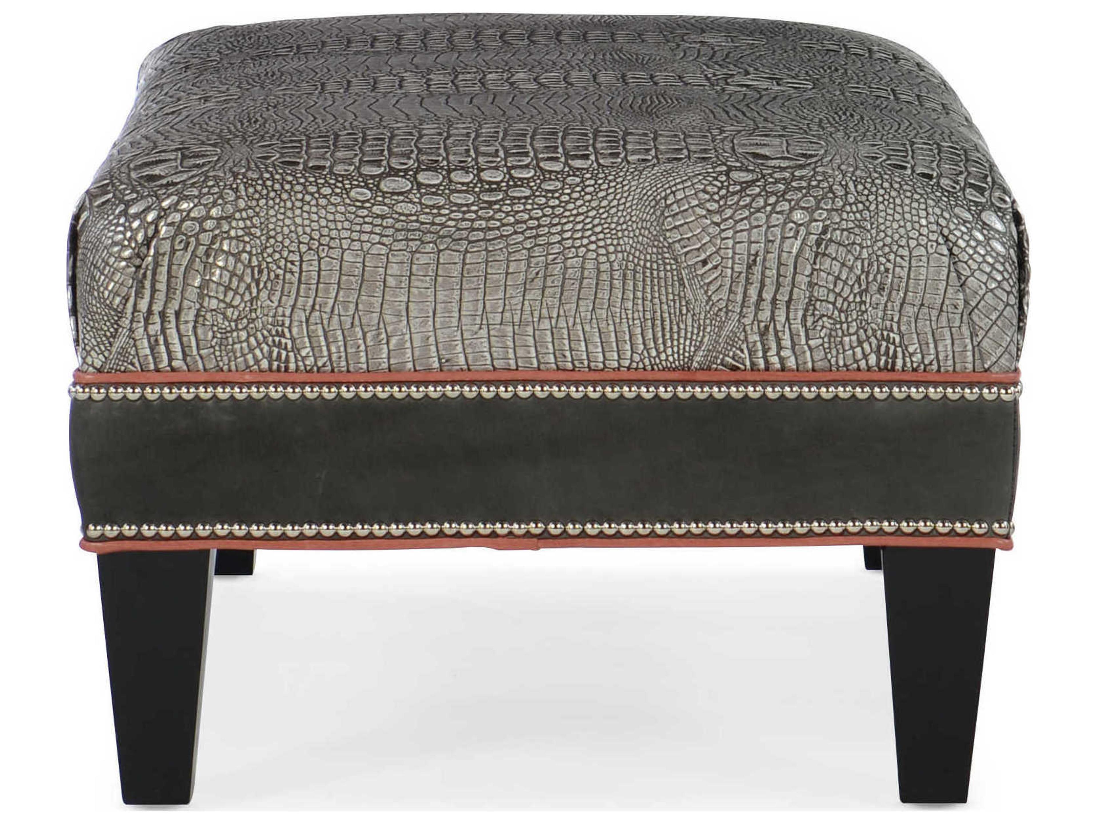 Bradington Young Leather Ottoman