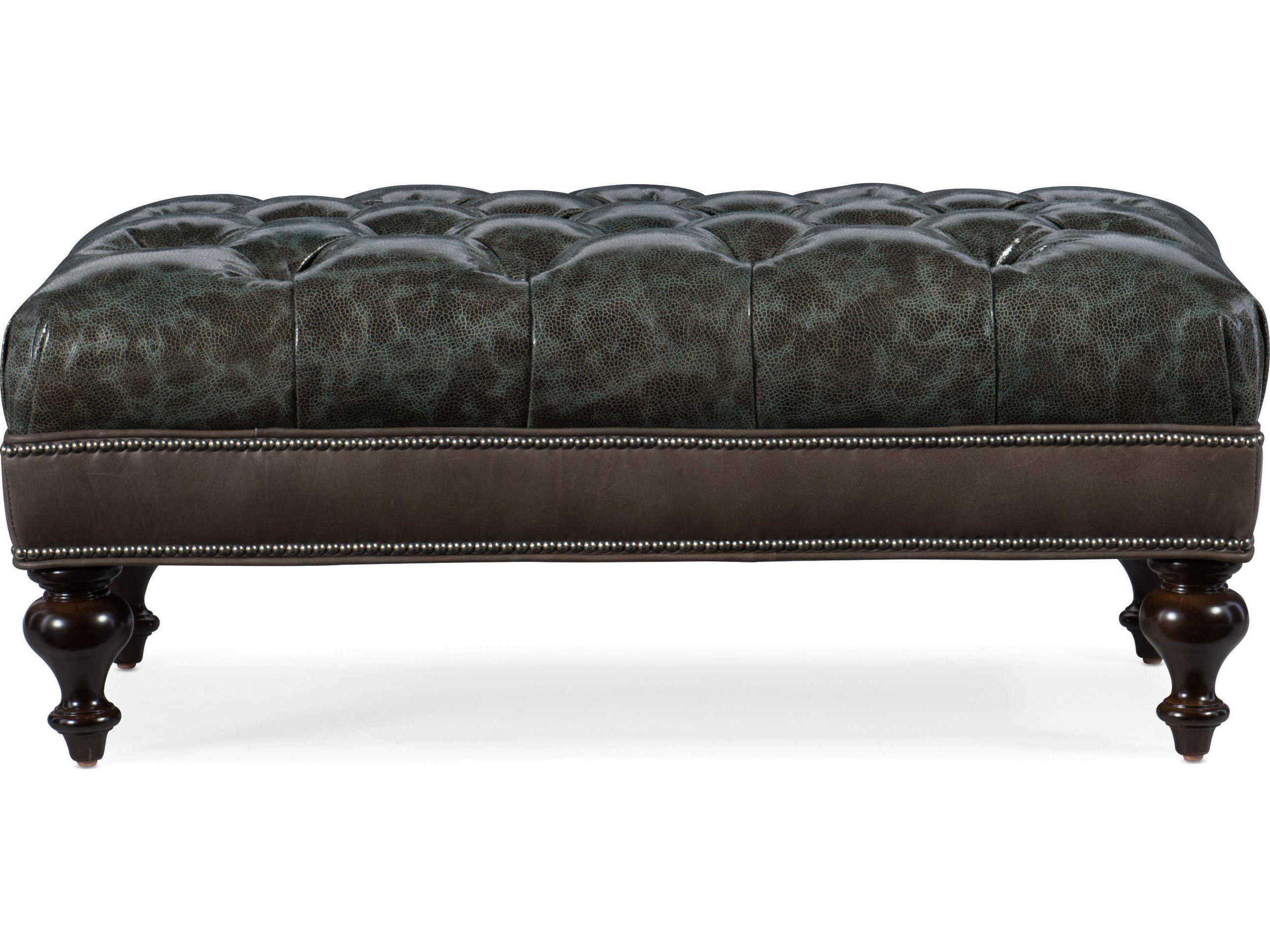 Bradington Young Leather Ottoman
