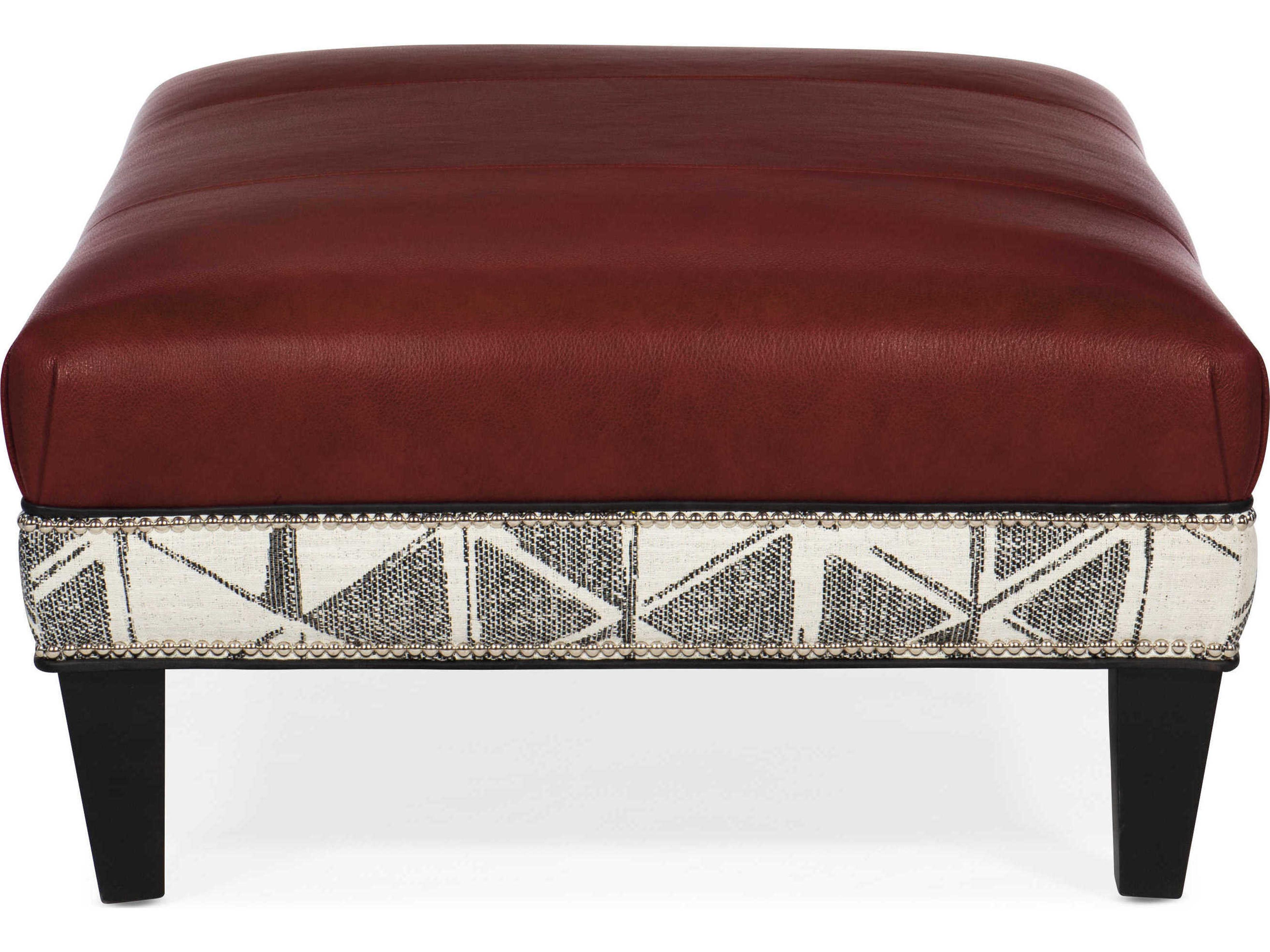 Bradington Young Leather Ottoman