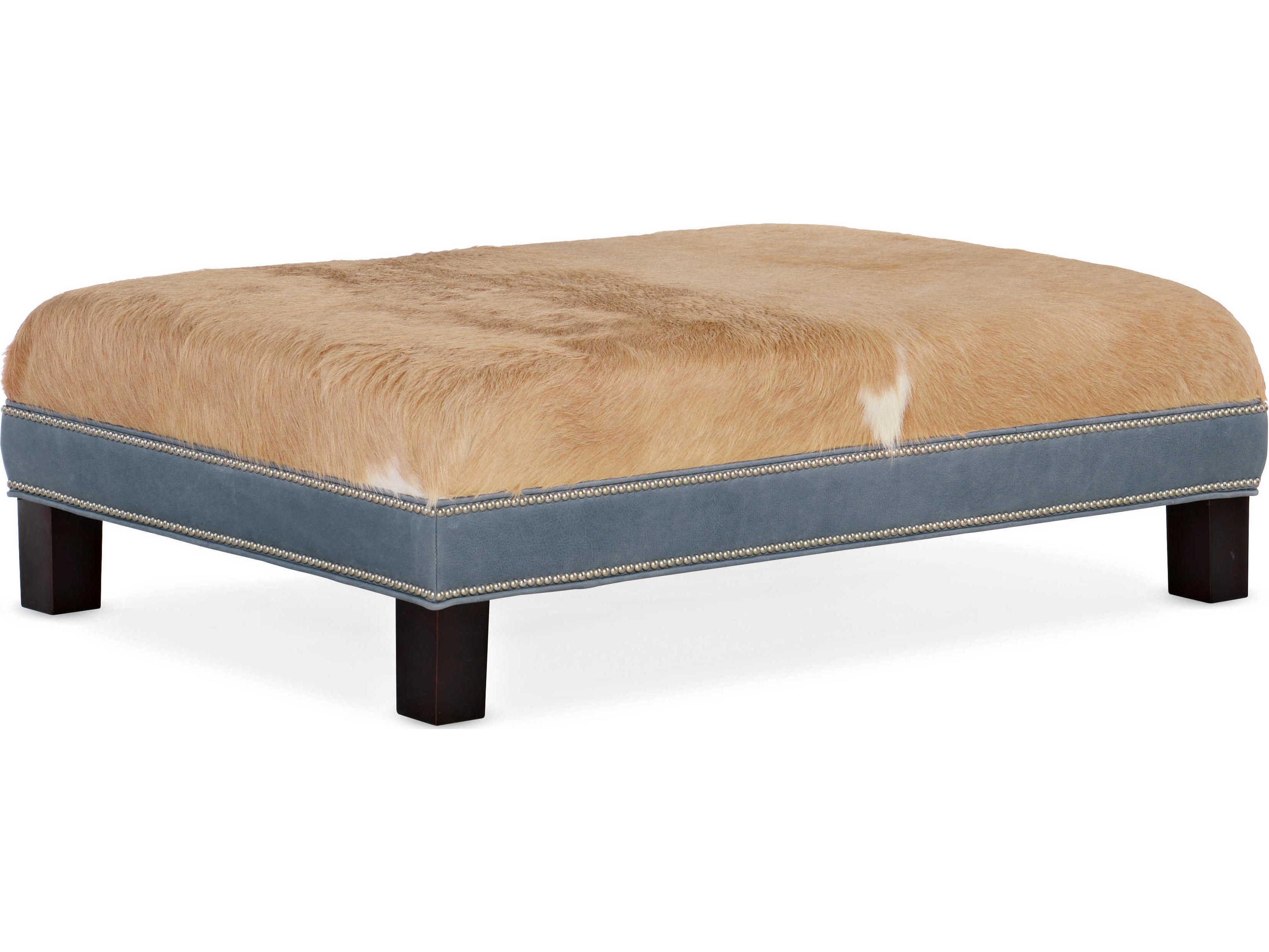Bradington Young Leather Ottoman