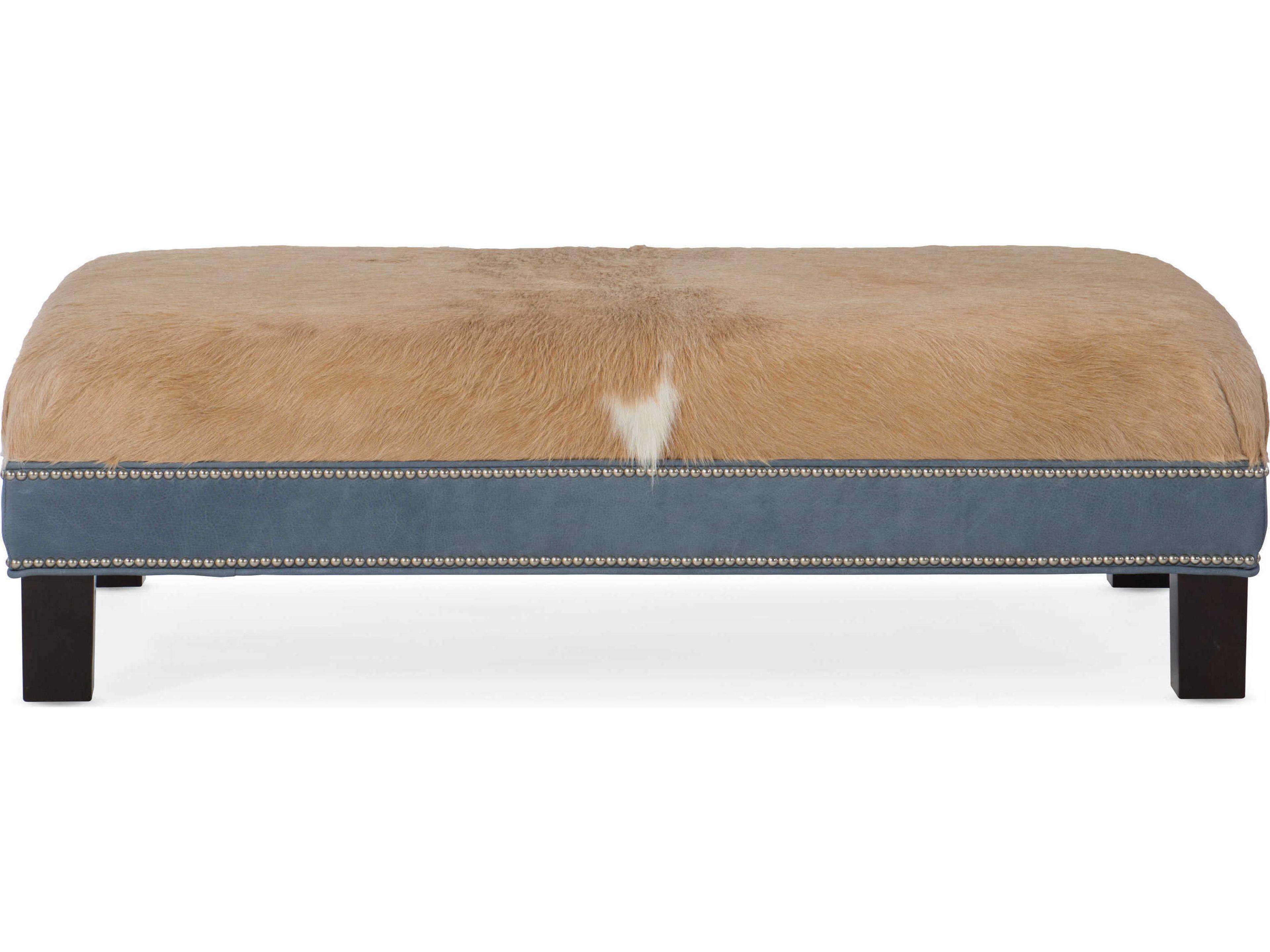Bradington Young Leather Ottoman