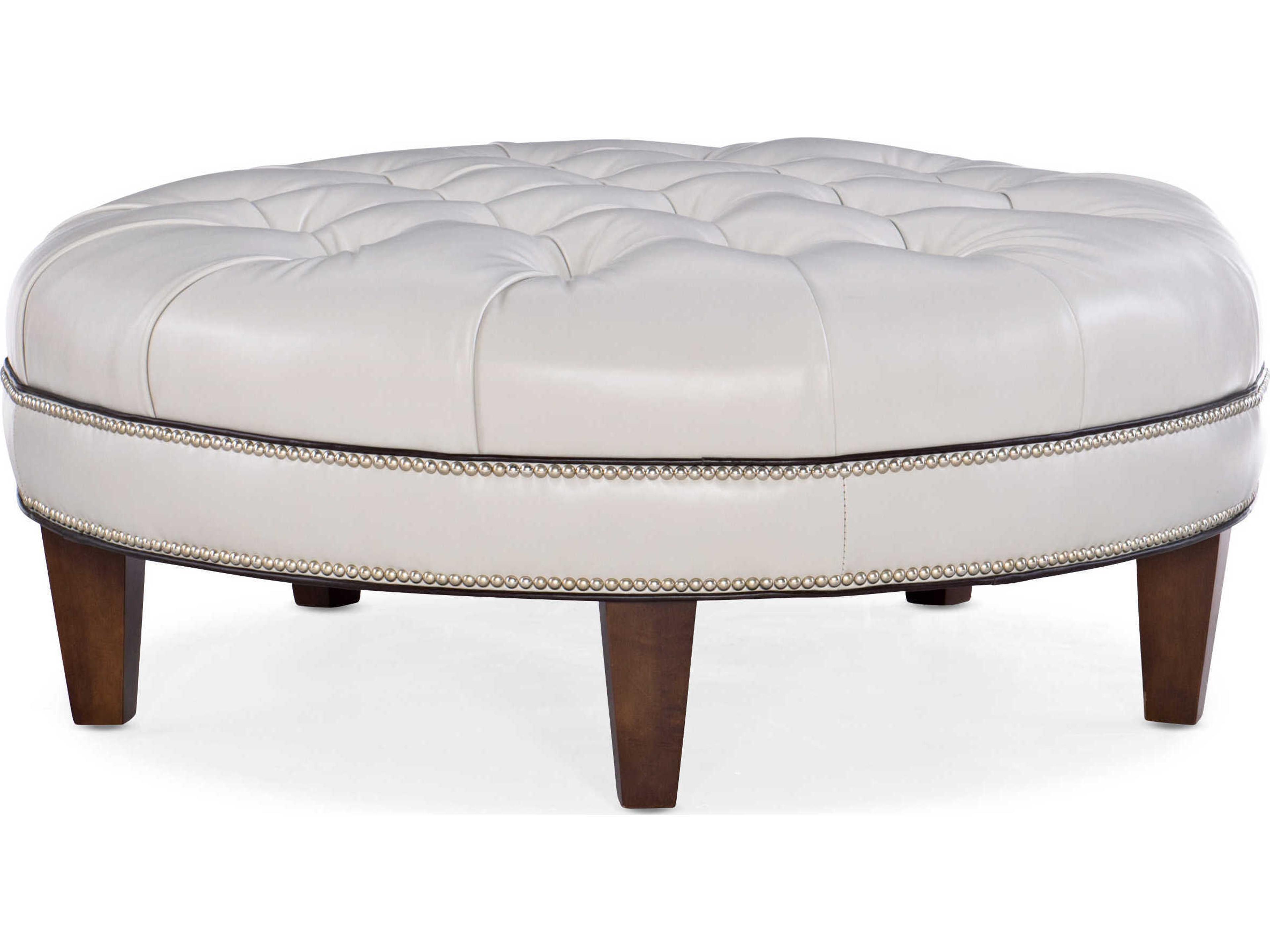 Bradington Young Leather Ottoman