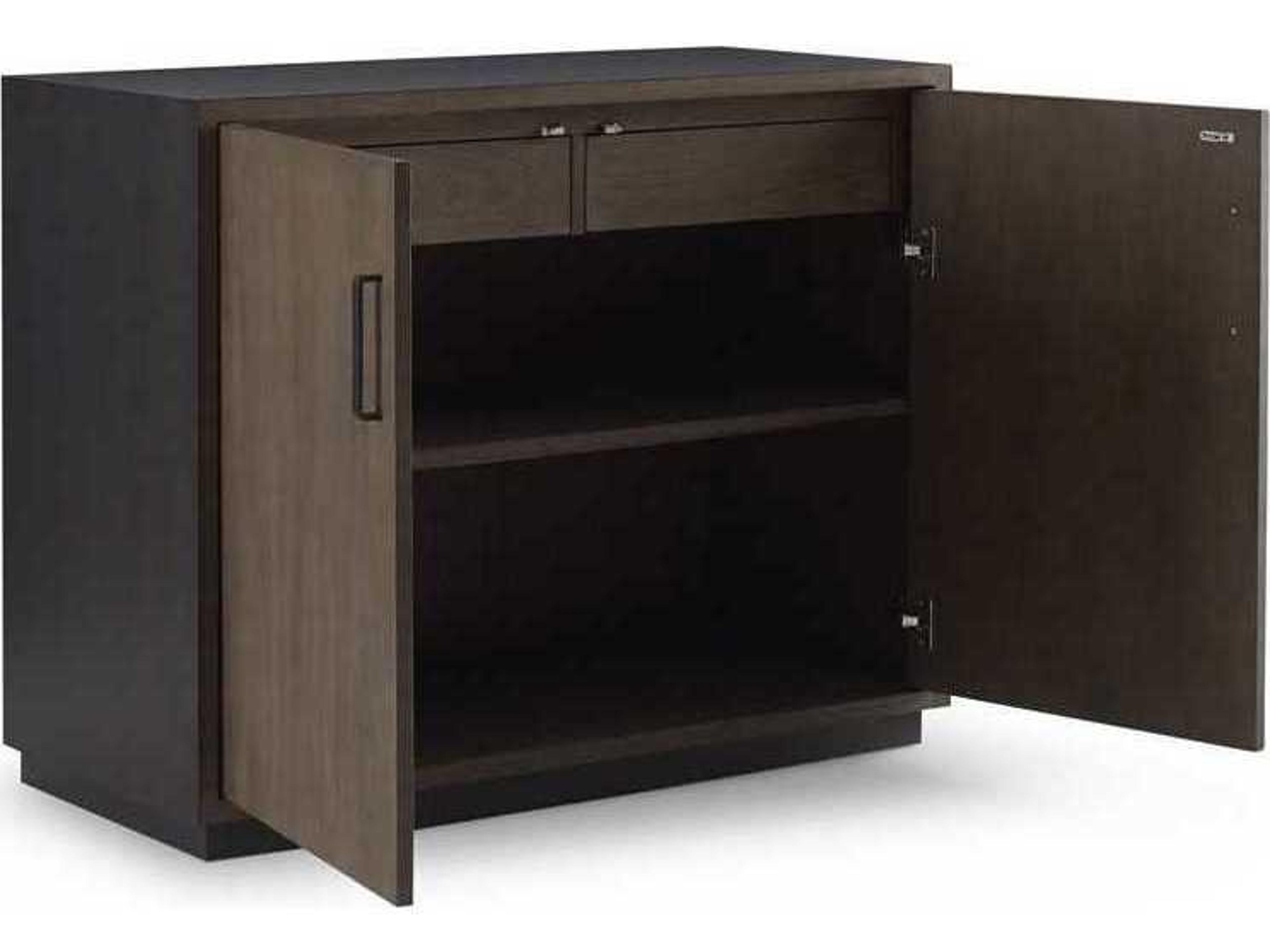 Brownstone Baldwin Latte Brown Teak Wood Accent Chest