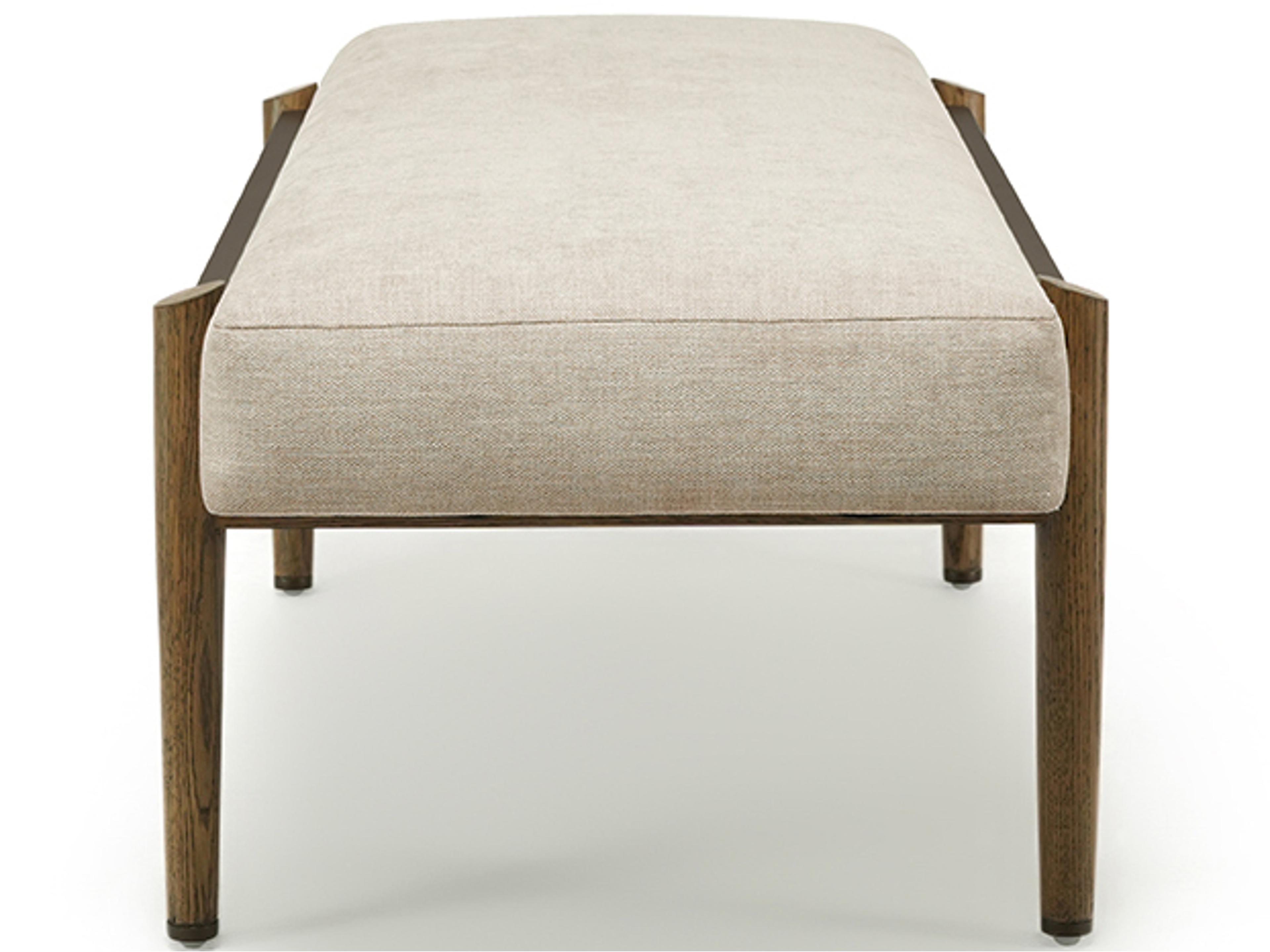 Brownstone Bryce Beige Upholstered Accent Bench