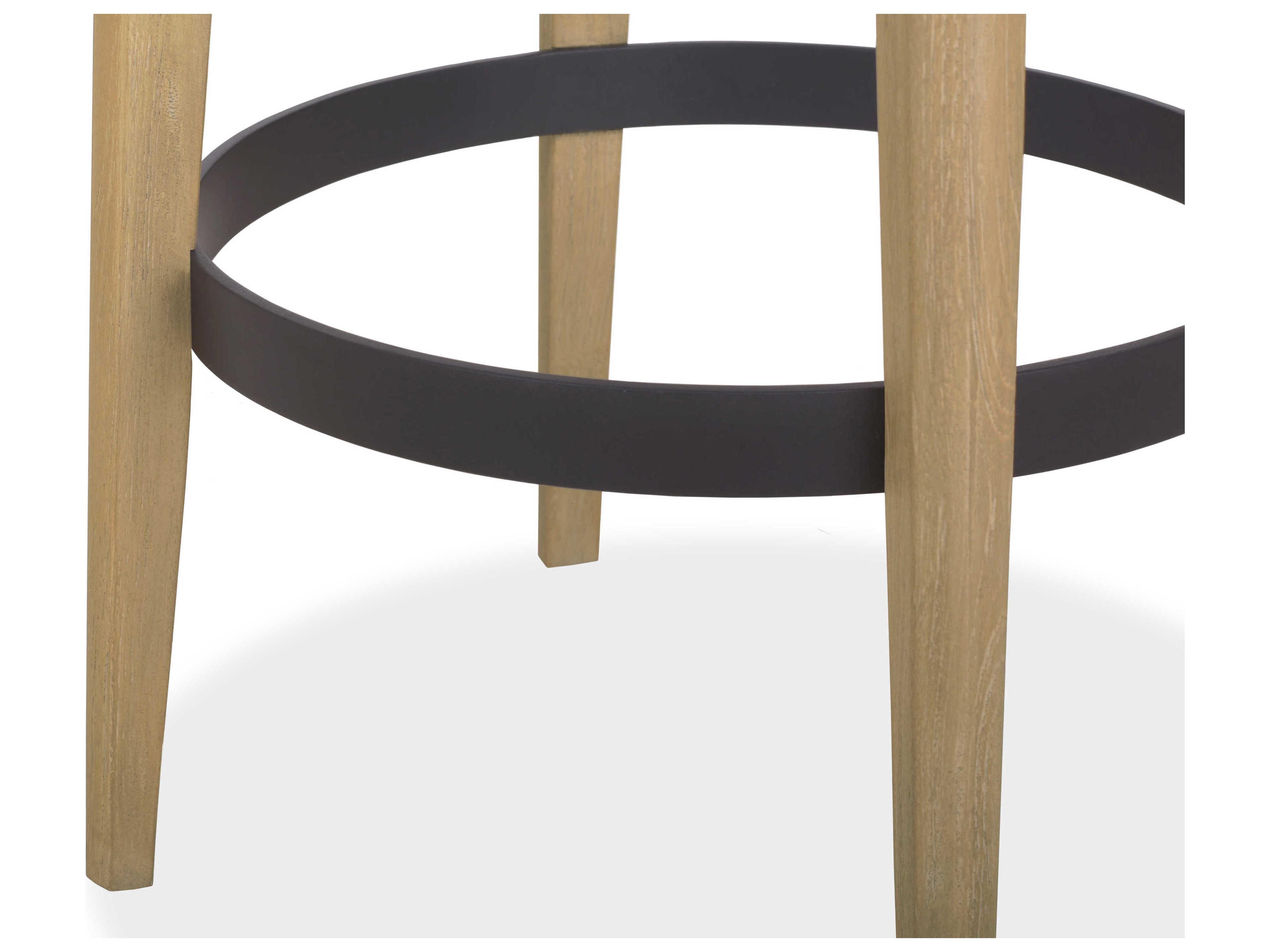 Brownstone Flynn Teak Wood Beach Counter Stool