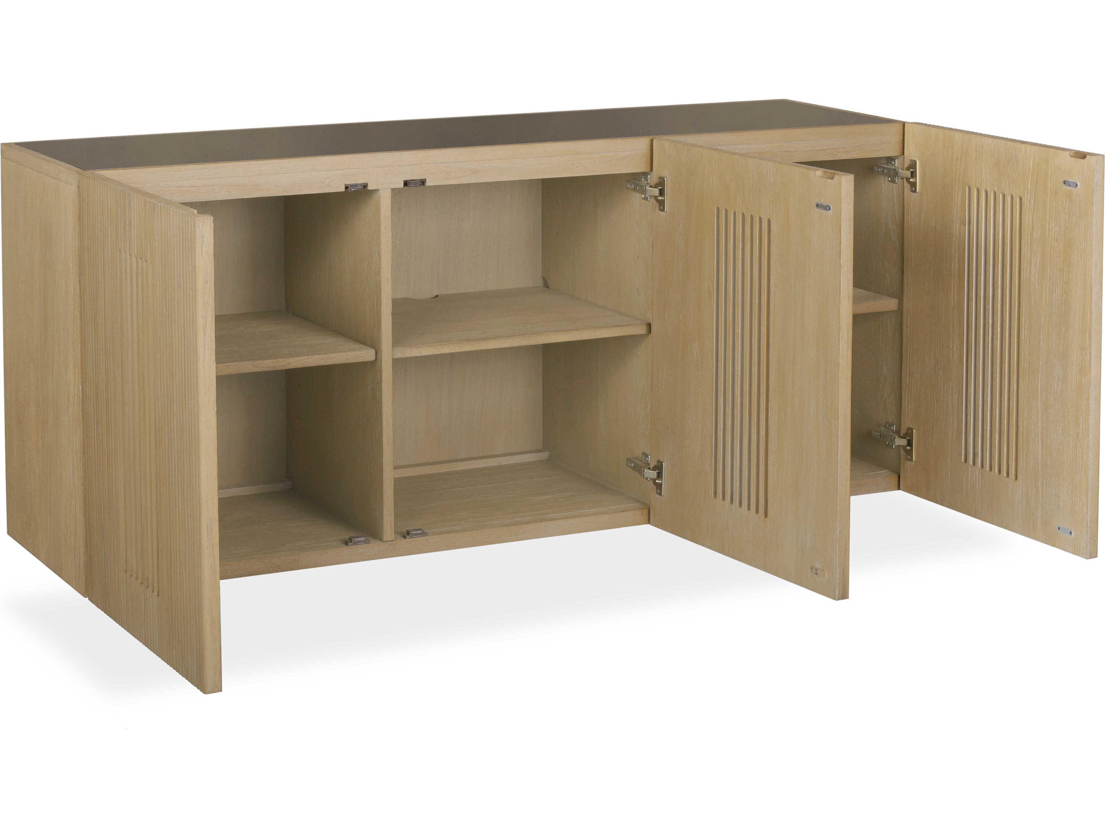 Brownstone Lamar 66" Teak Wood Beach Sideboard