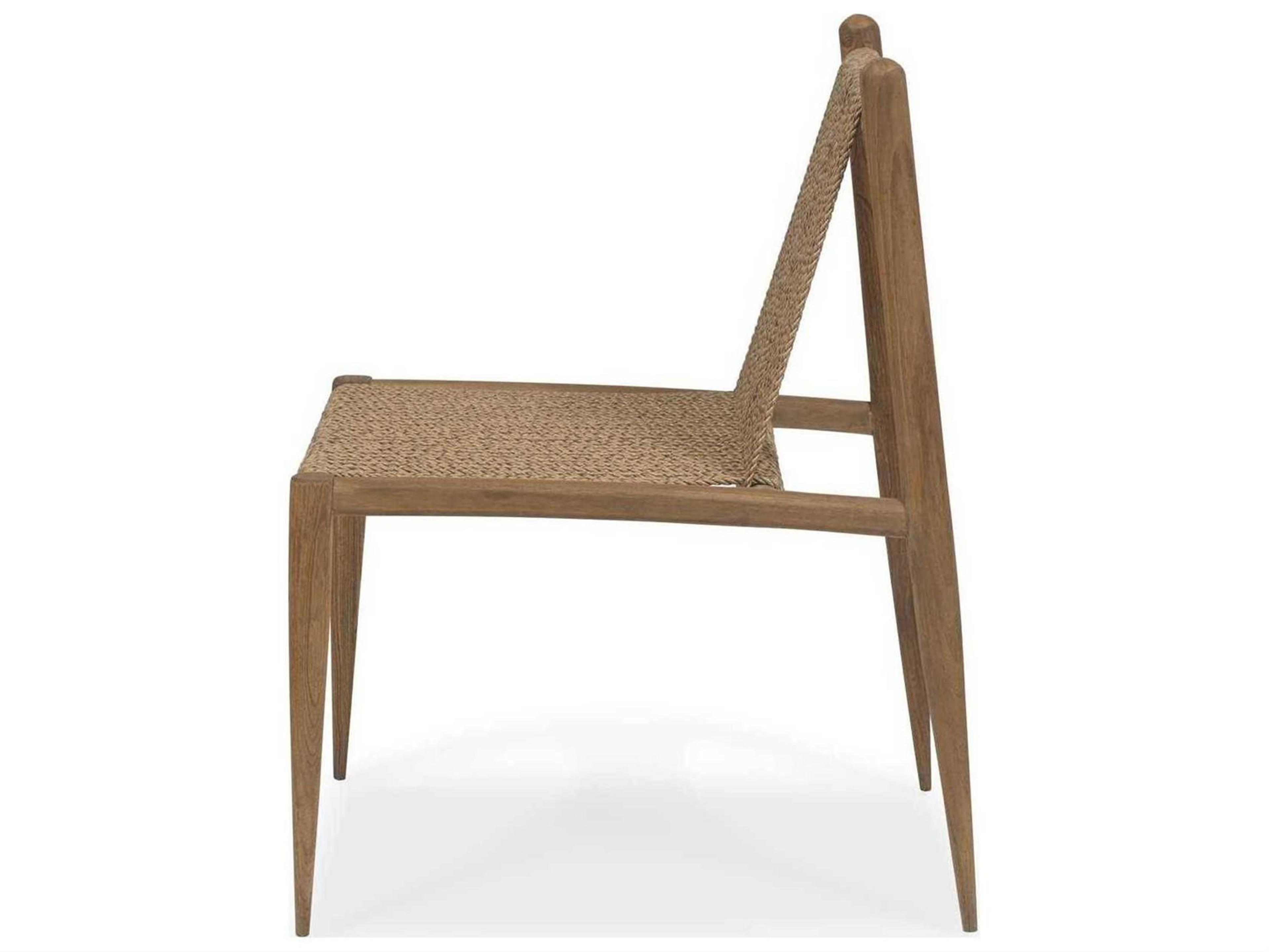 Brownstone Montauk Teak Wood Side Dining Chair