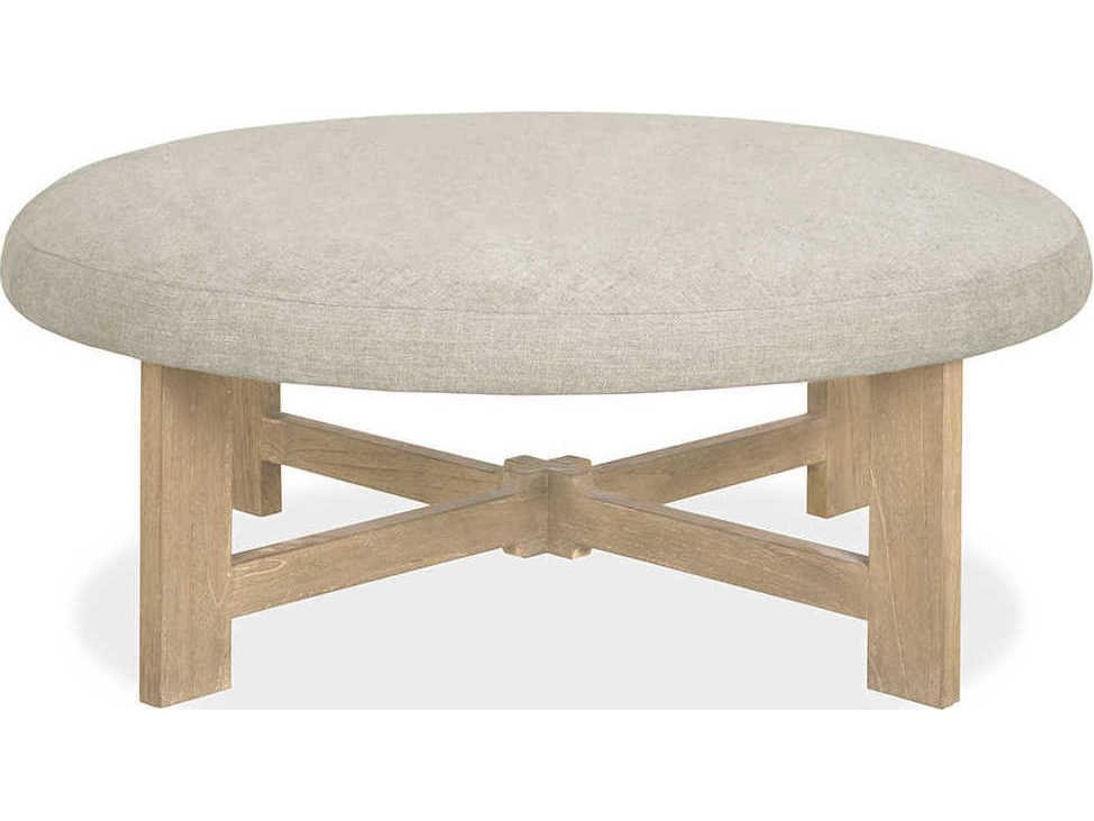 Brownstone Nelson Beach Bronze Upholstered Ottoman