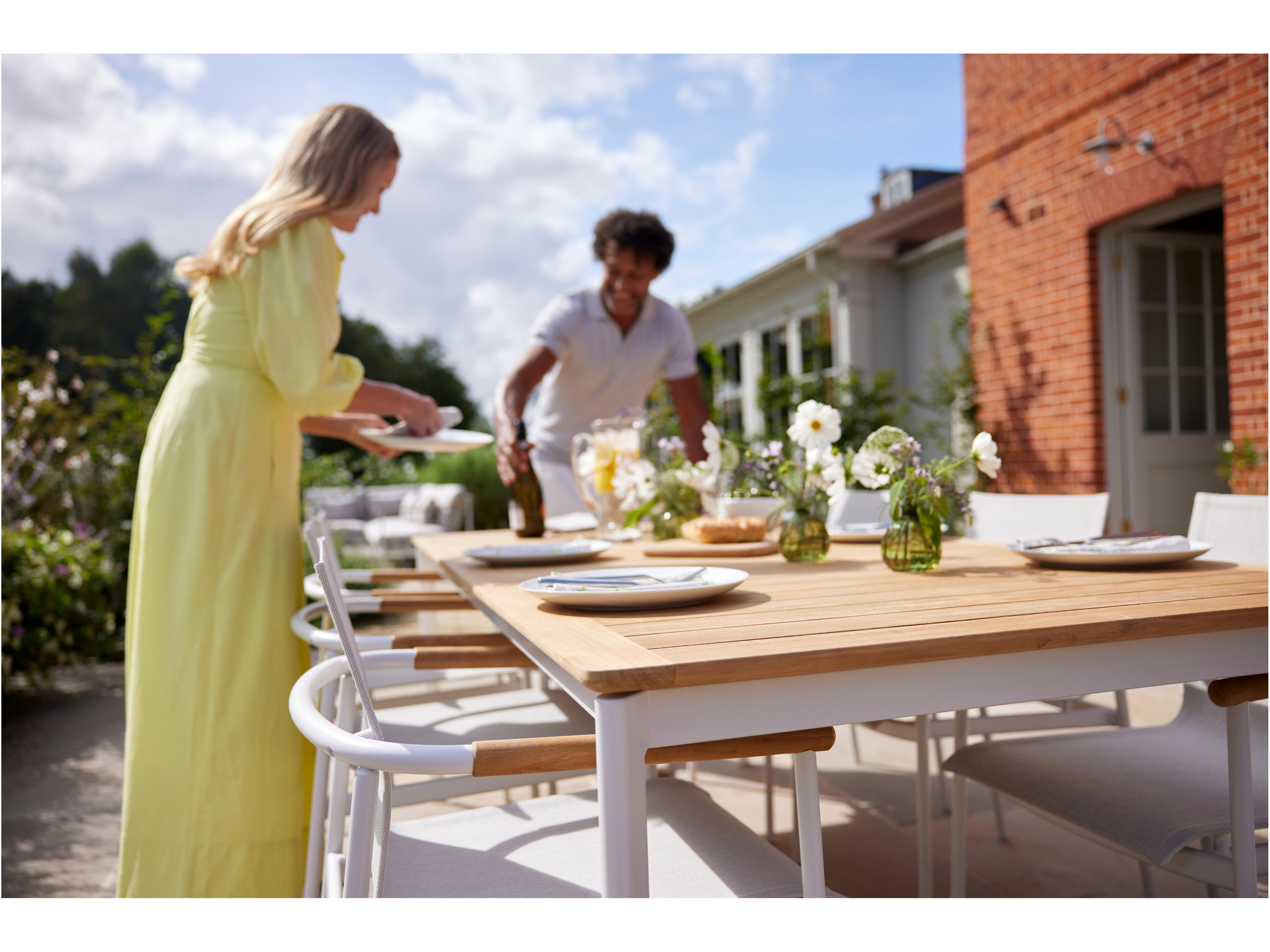 Barlow Tyrie Around Aluminum Sling Dining Chair