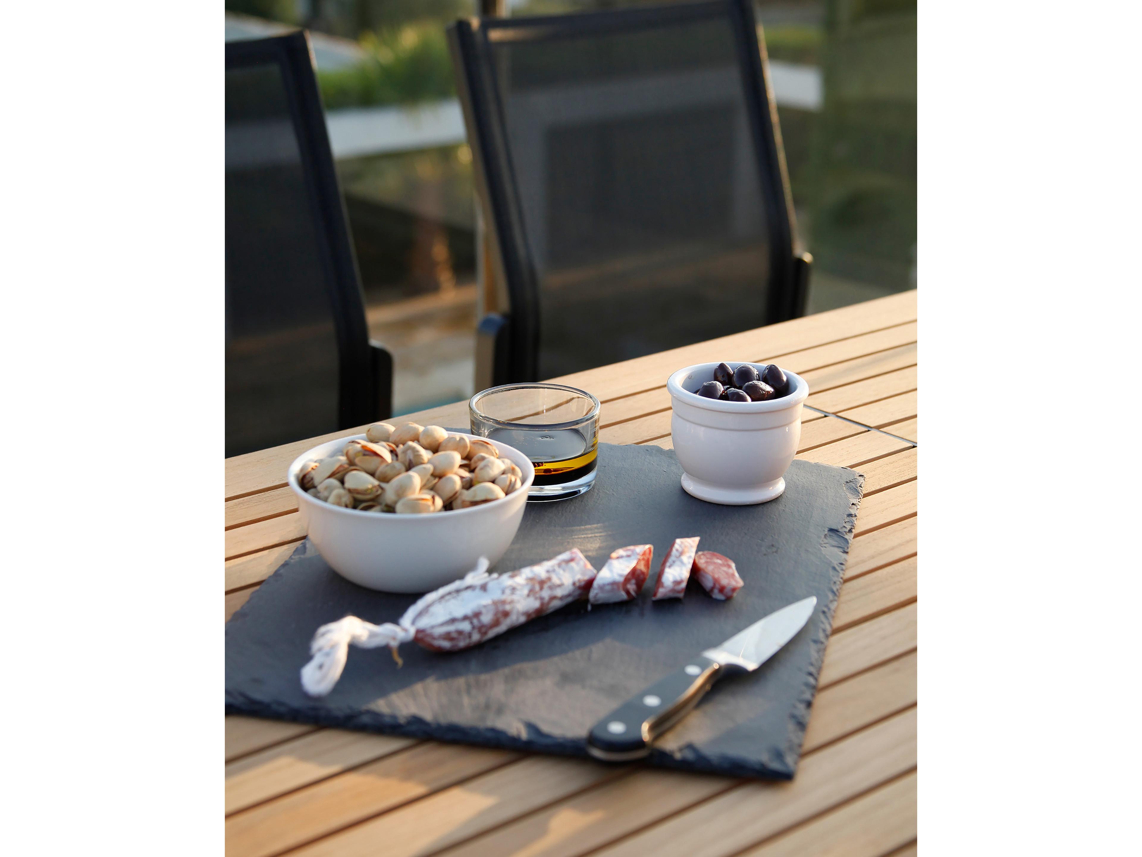 Barlow Tyrie Aura Aluminum Sling Dining Chair