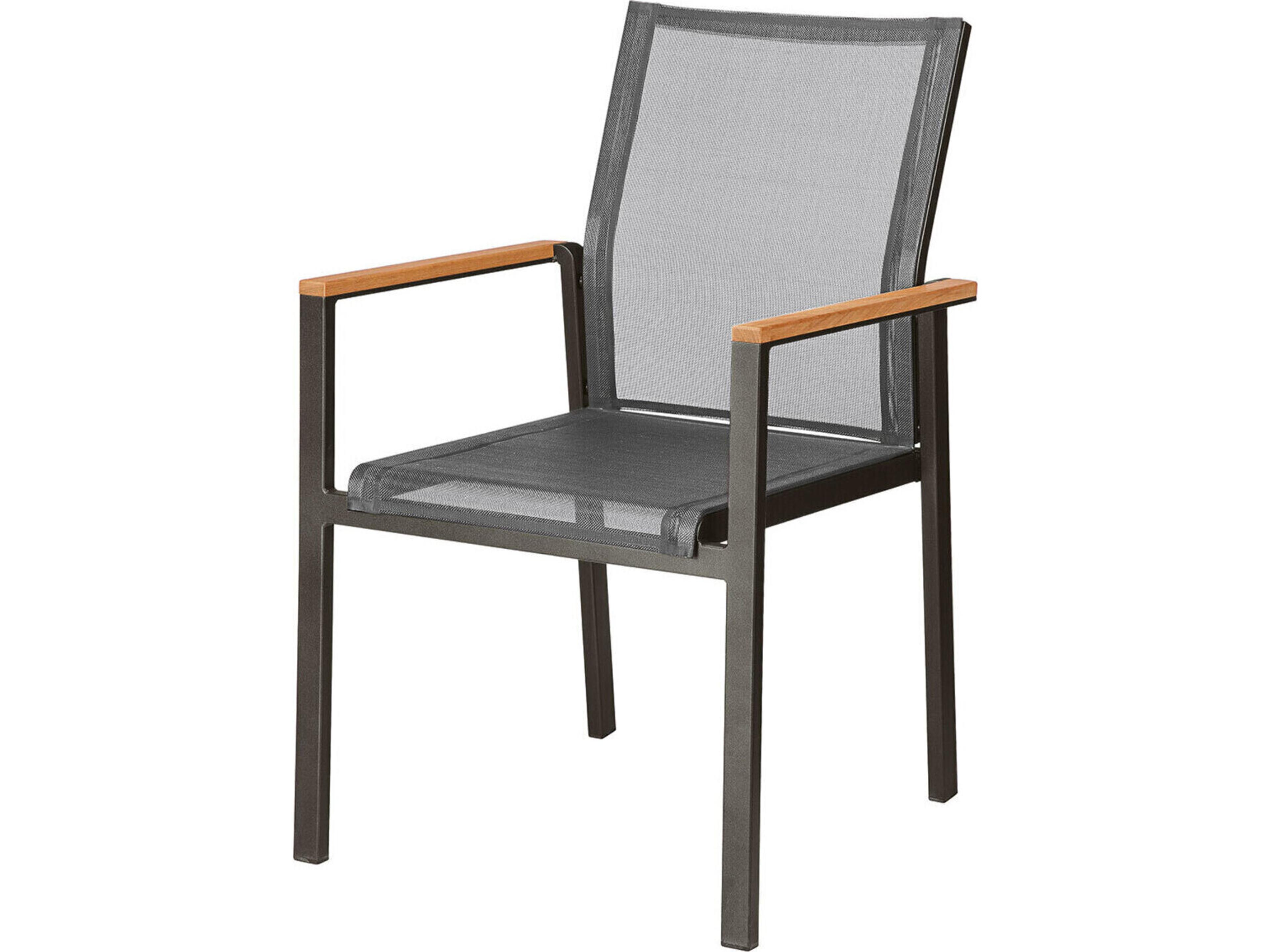 Aura Aluminum Sling Dining Chair