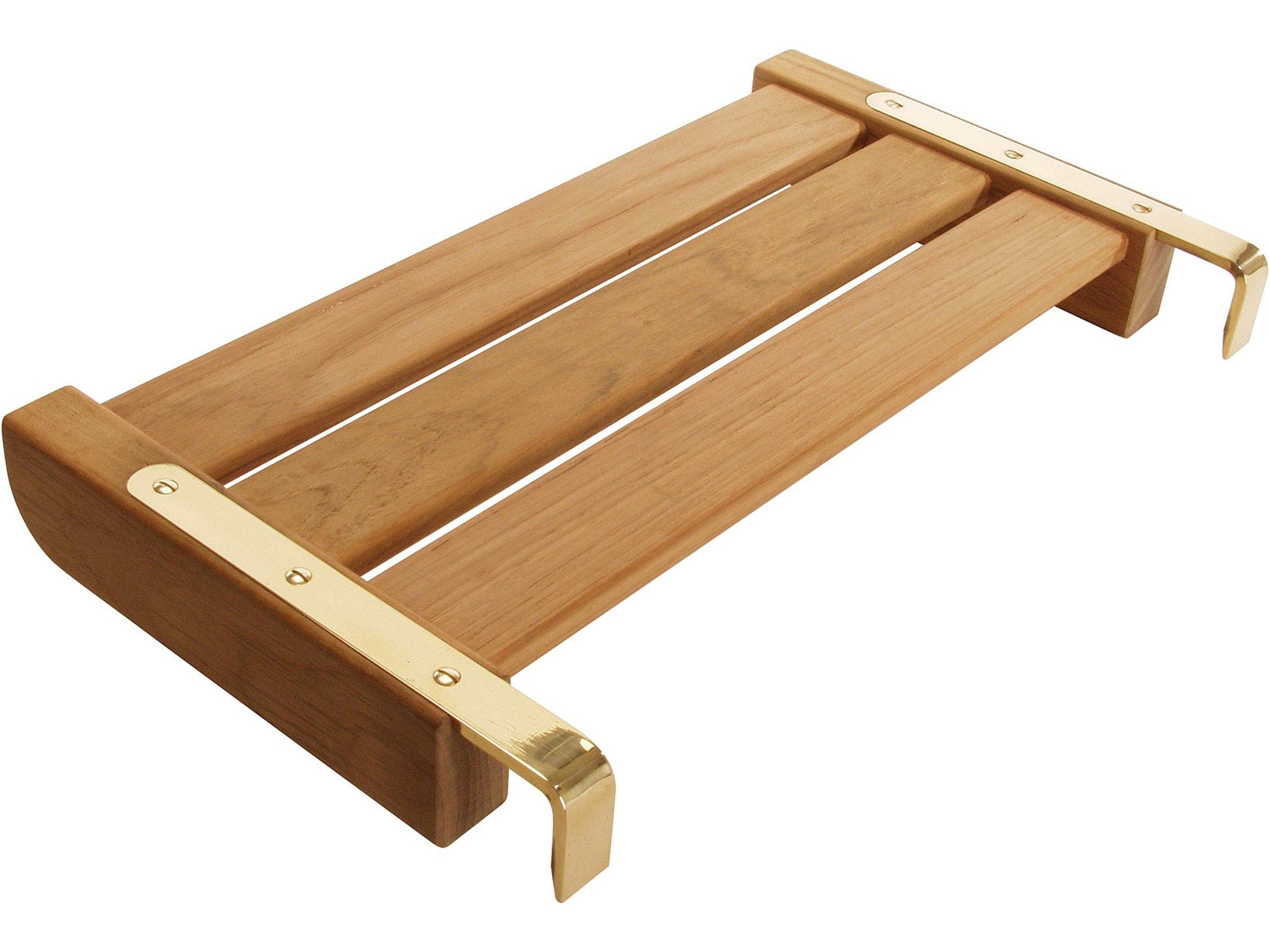 Capri Clip On Tray  Natural Teak