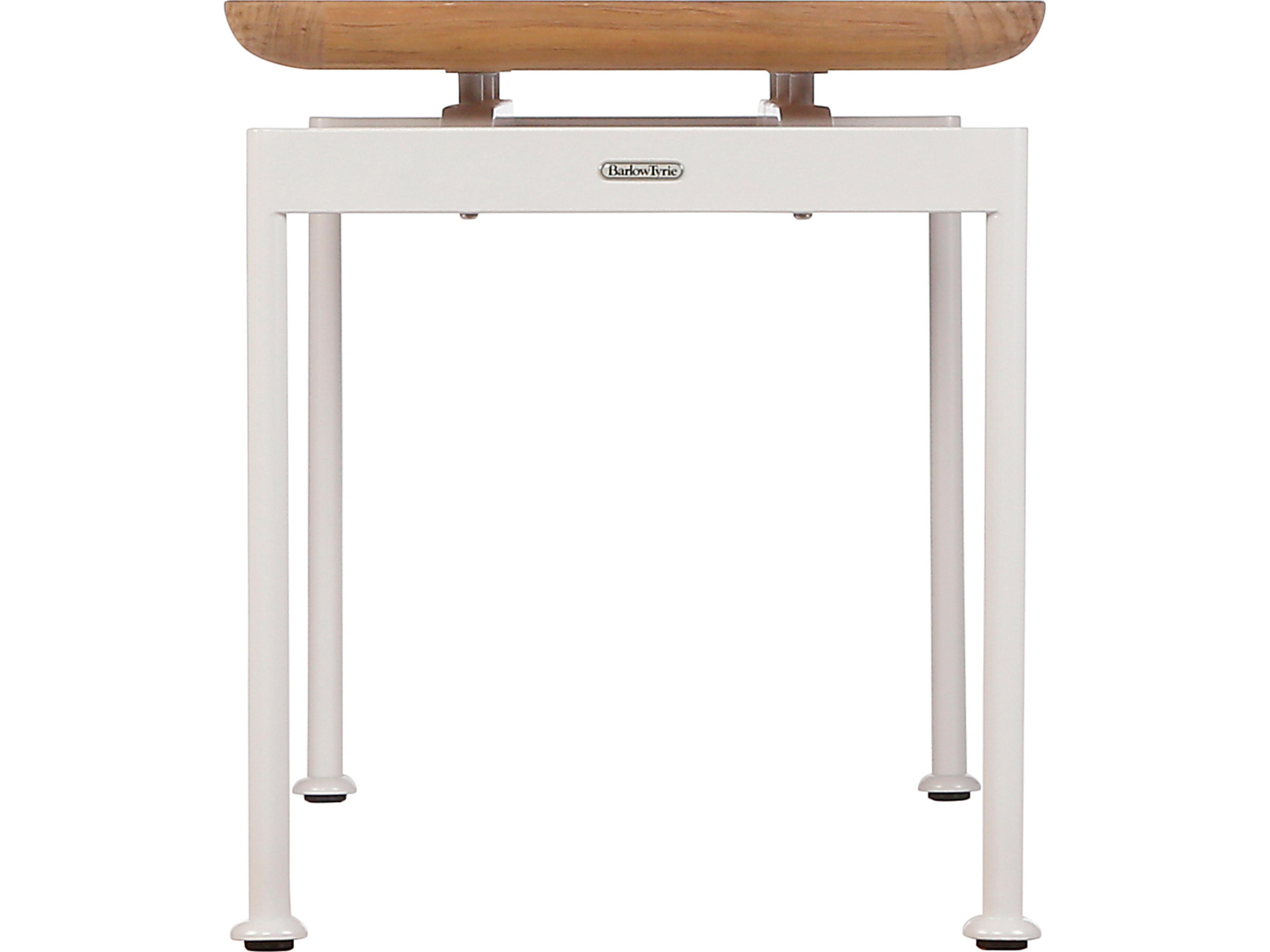 Barlow Tyrie Layout Steel Teak Bench