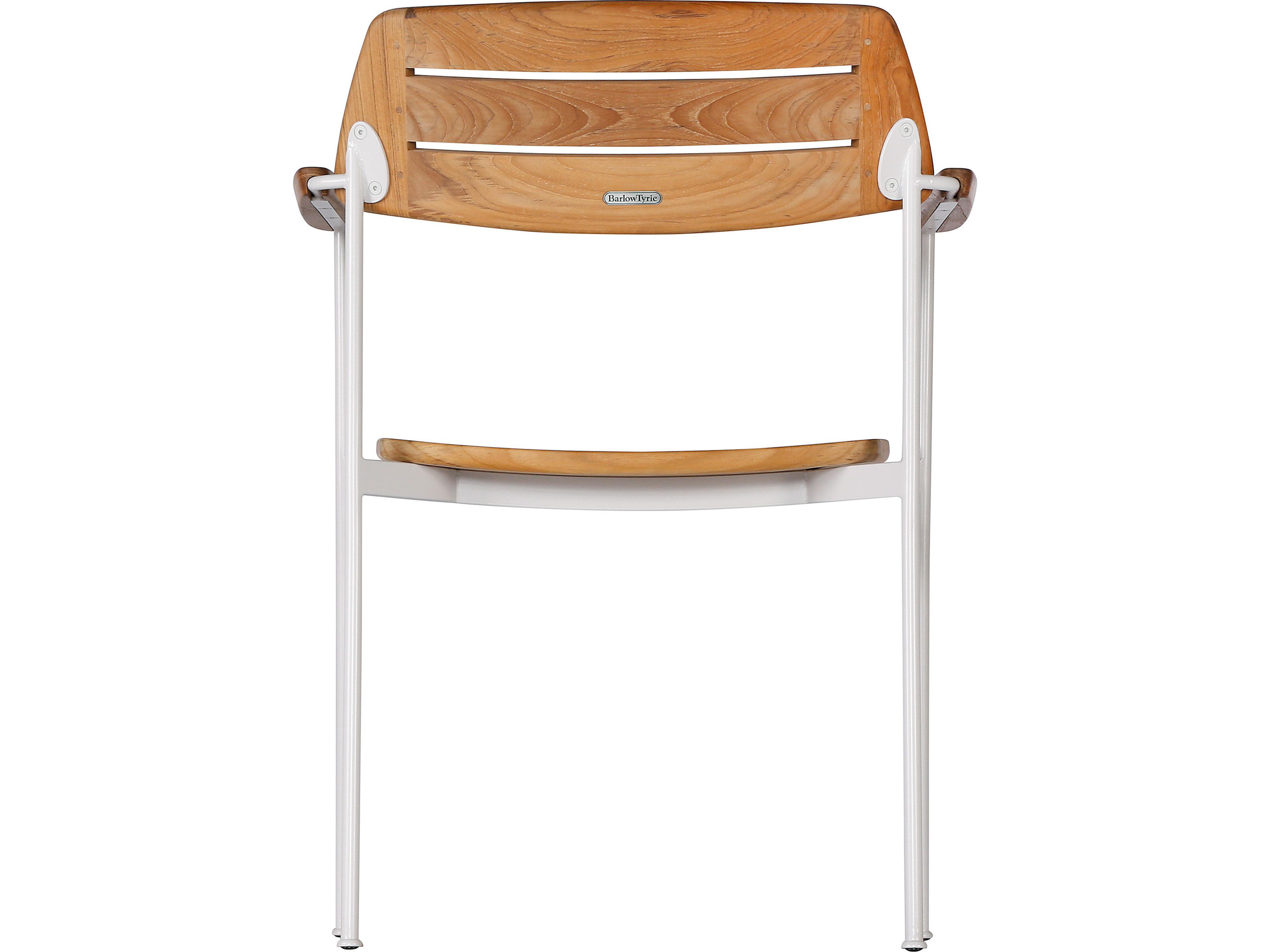 Barlow Tyrie Layout Steel Teak Dining Chair