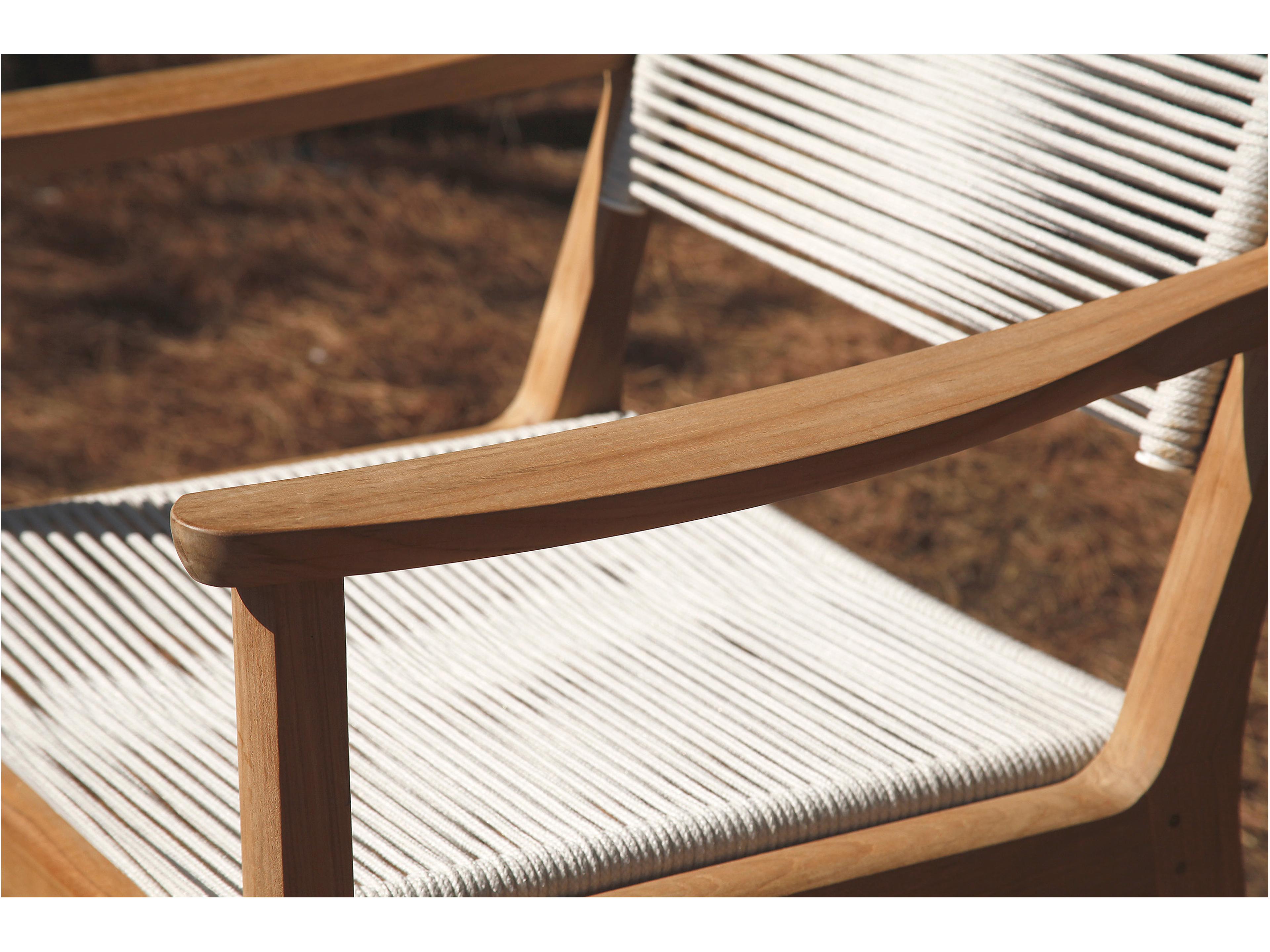 Barlow Tyrie Monterey Teak Rope Dining Chair