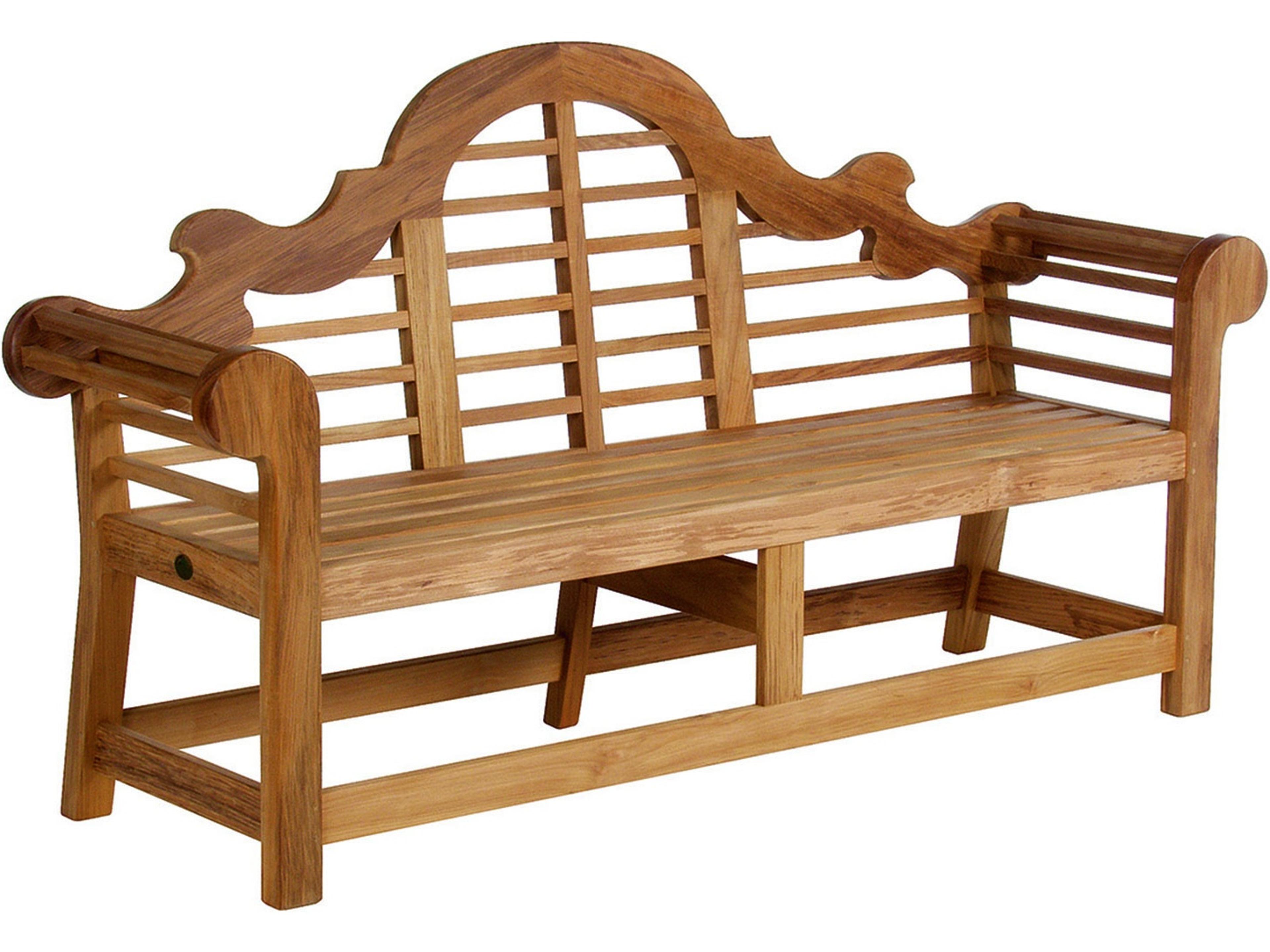 Sissinghurst Bench - Natural Teak