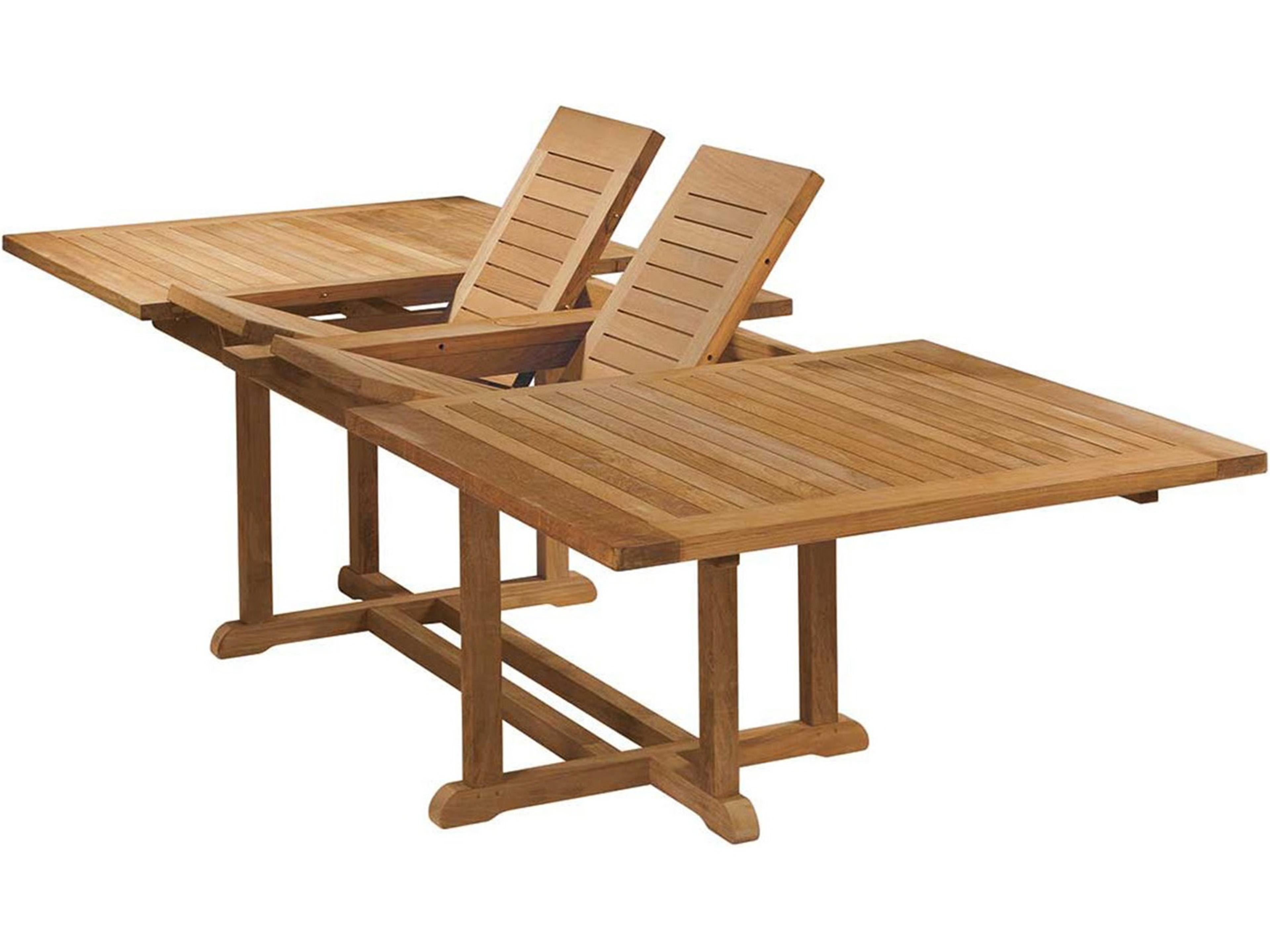 Arundel Extending Dining Table - Natural Teak