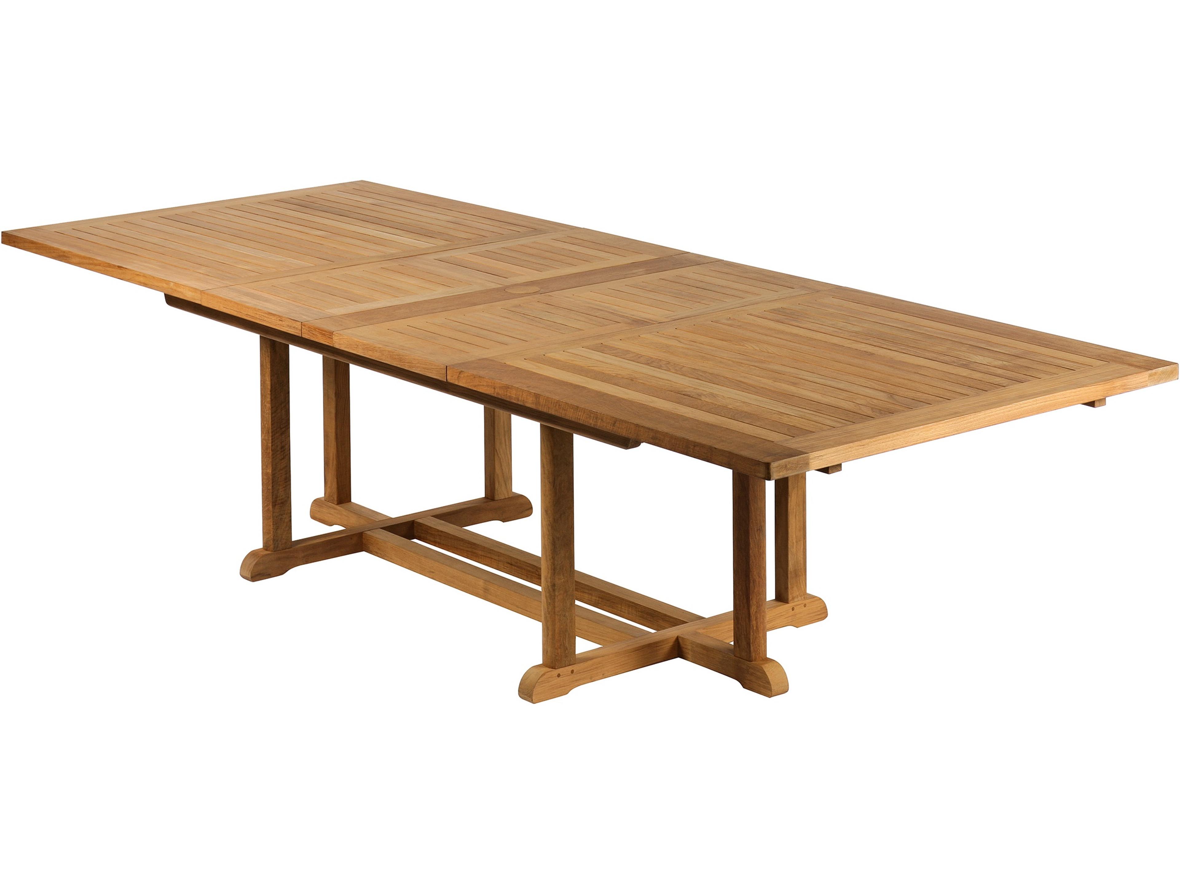 Barlow Tyrie Arundel Extending Dining Table - Natural Teak