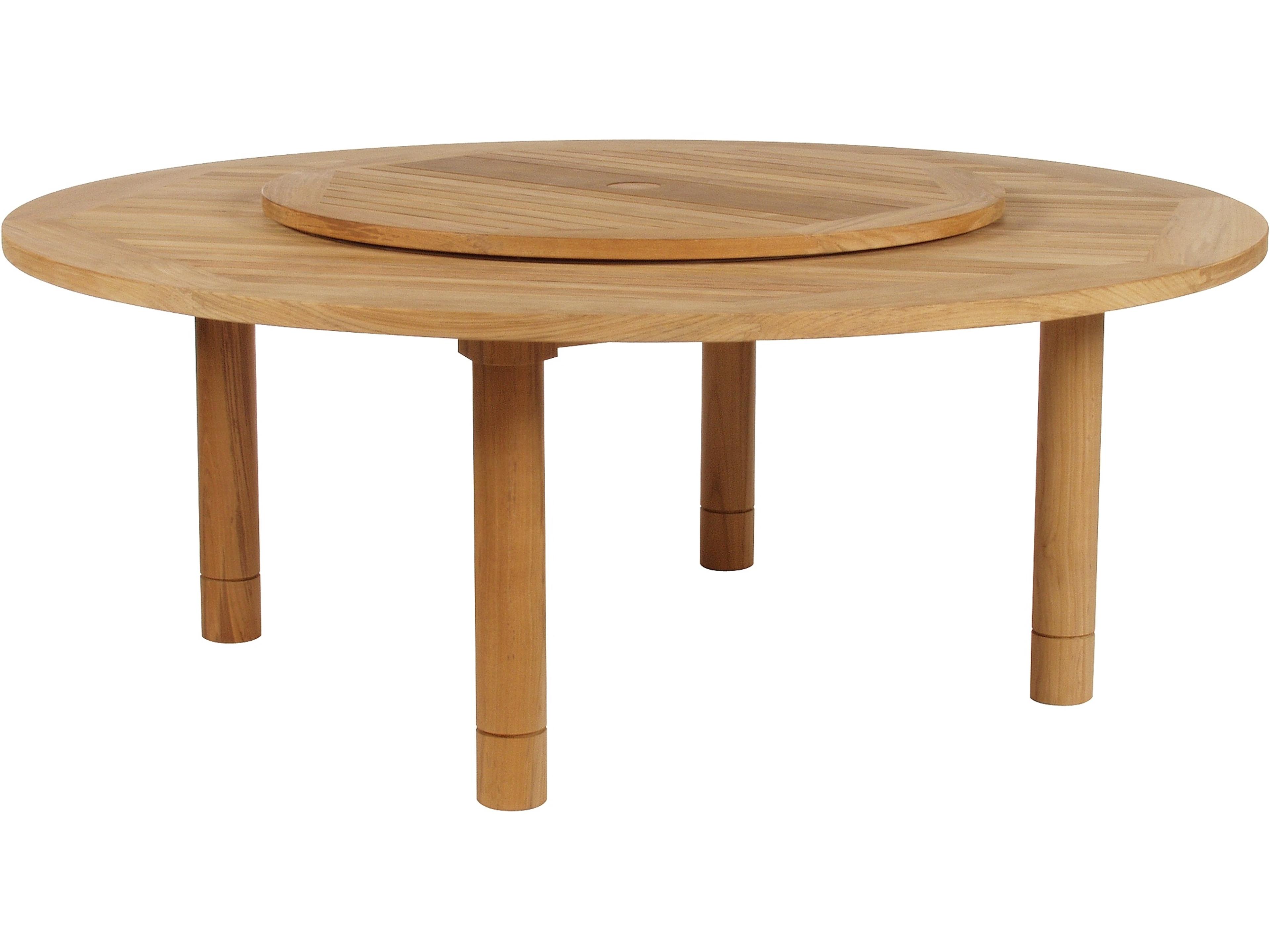 Barlow Tyrie Drummond Lazy Susan - Natural Teak - 43"
