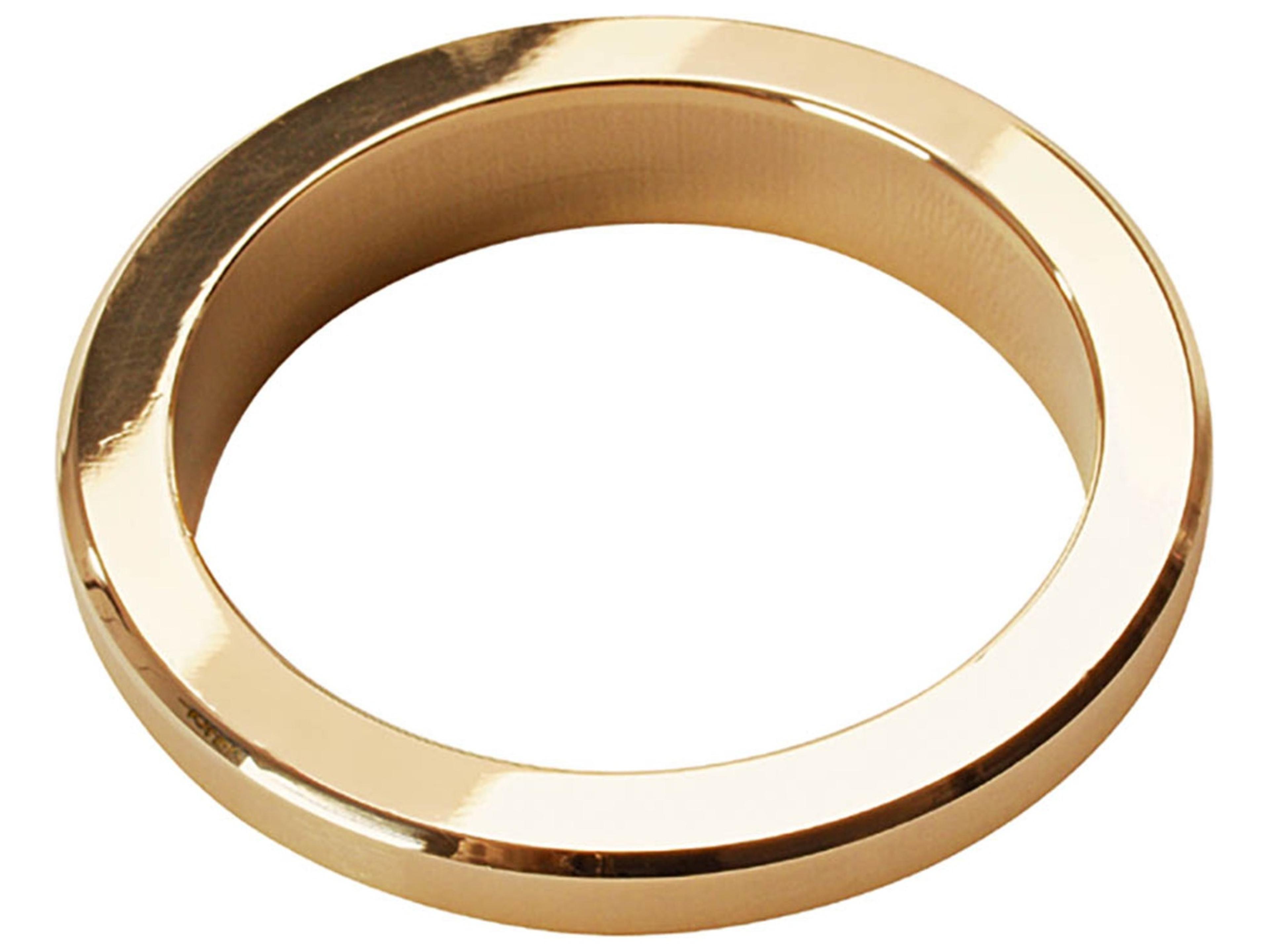 Umbrella Hole Reducer Ring  Brass  2.5" Hole