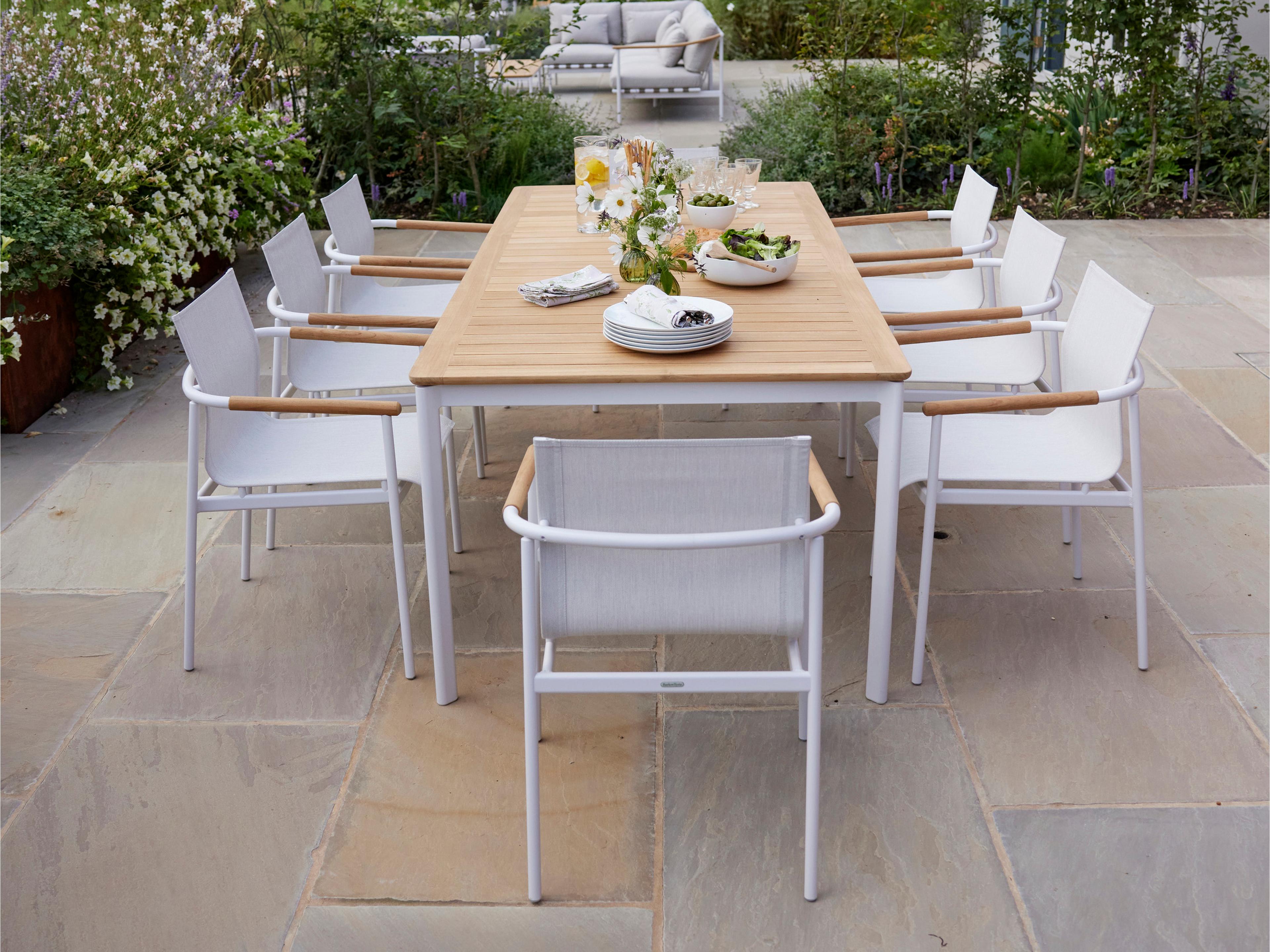 Around Aluminum Dining Set