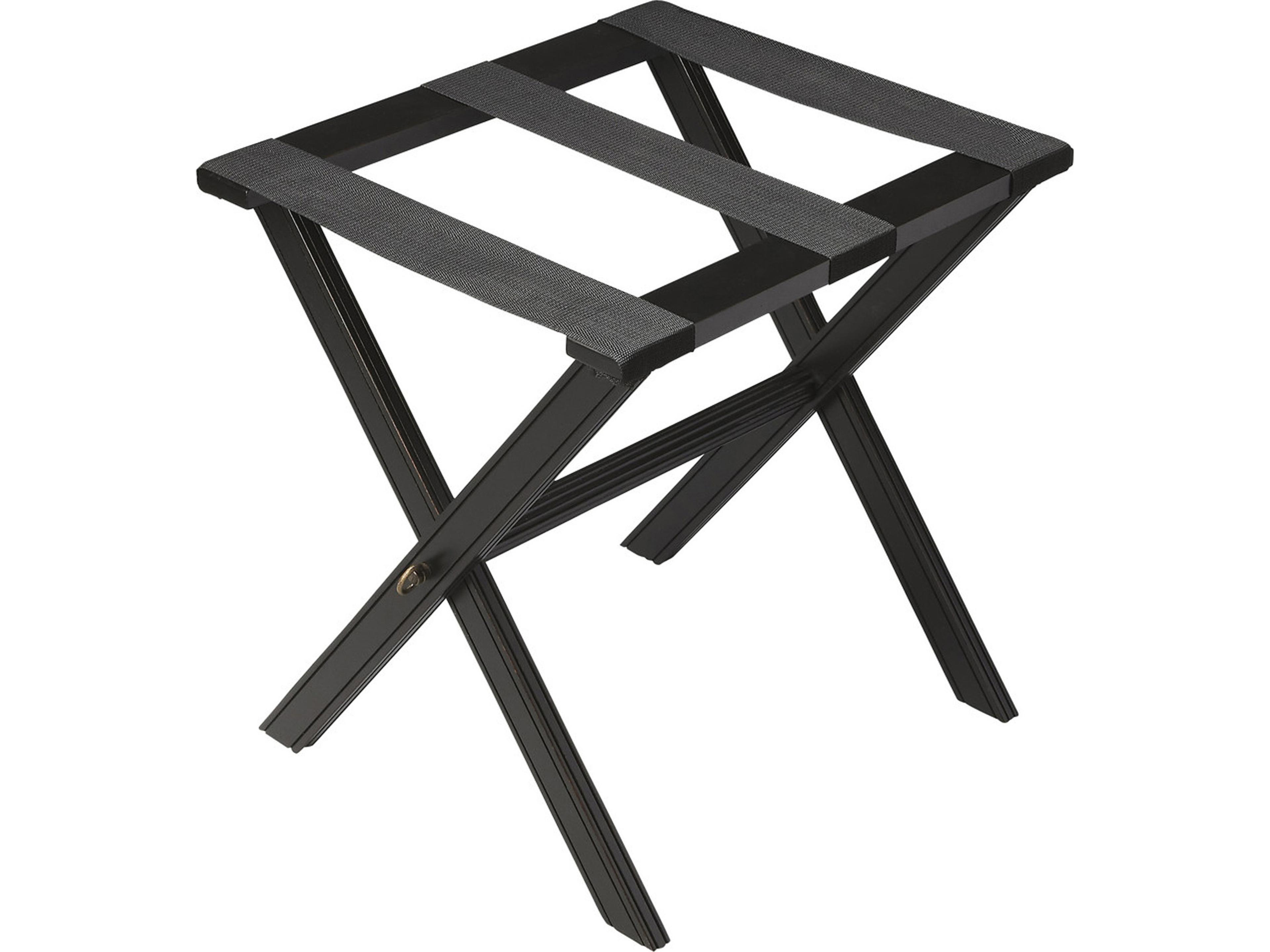 Anthony Black Licorice Luggage Rack