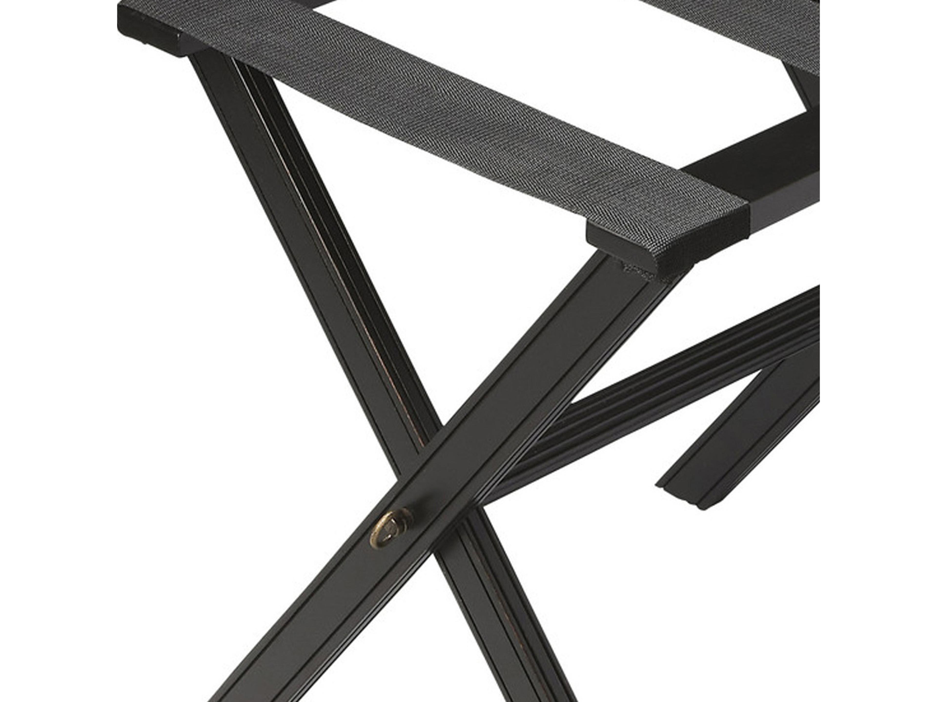 Butler Anthony Black Licorice Luggage Rack