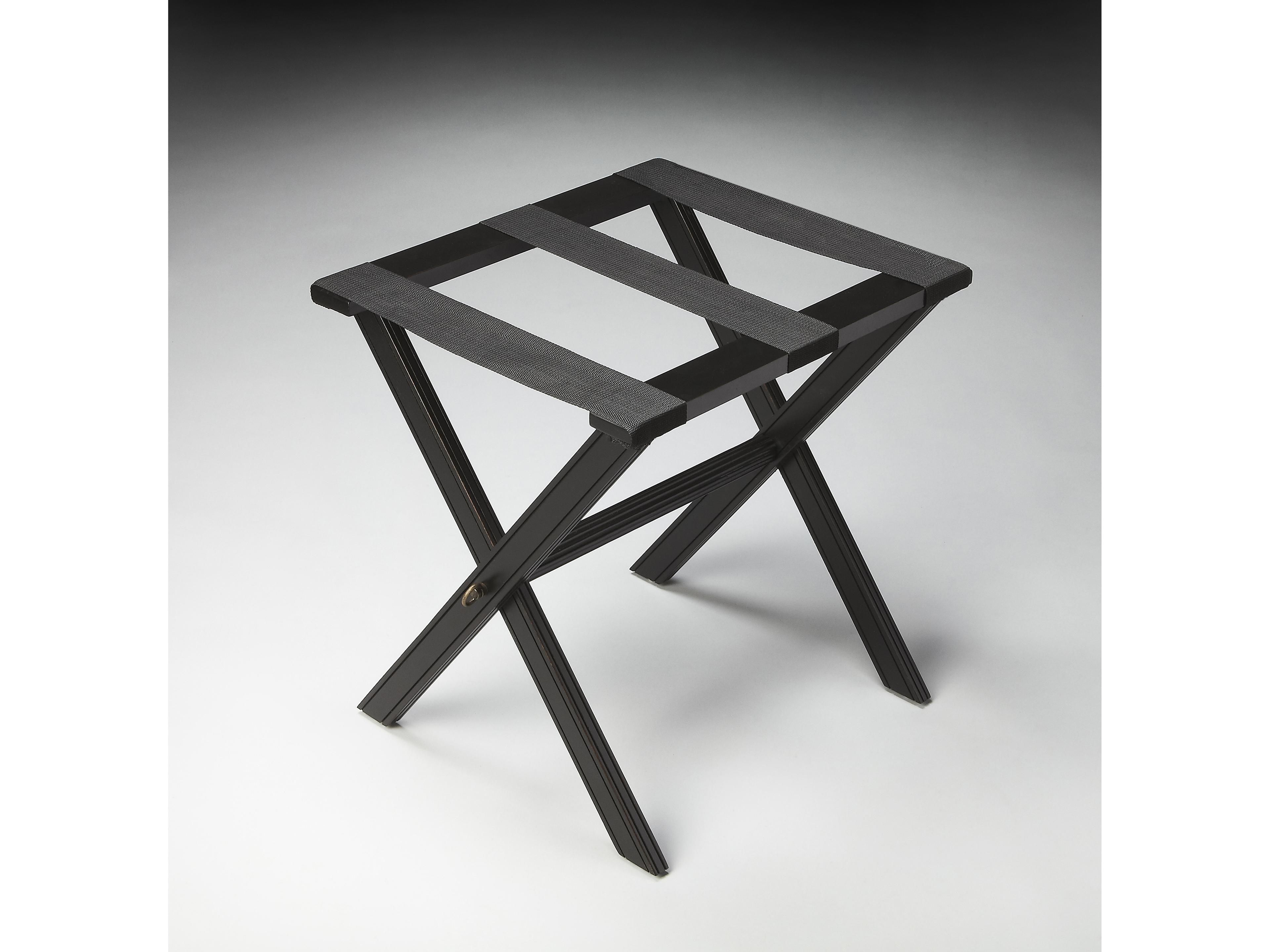 Butler Anthony Black Licorice Luggage Rack