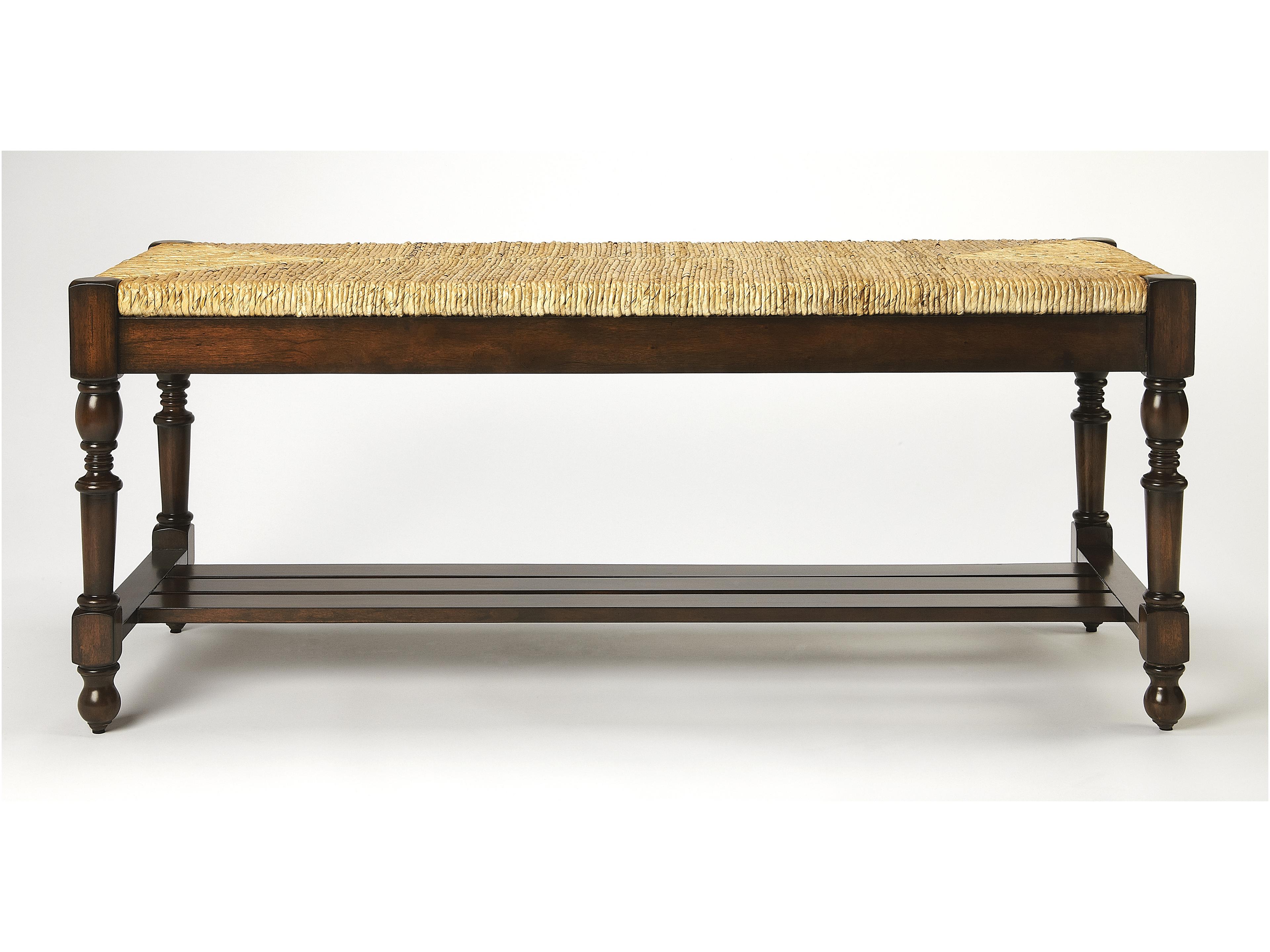 Butler Ravello Heritage Brown Accent Bench