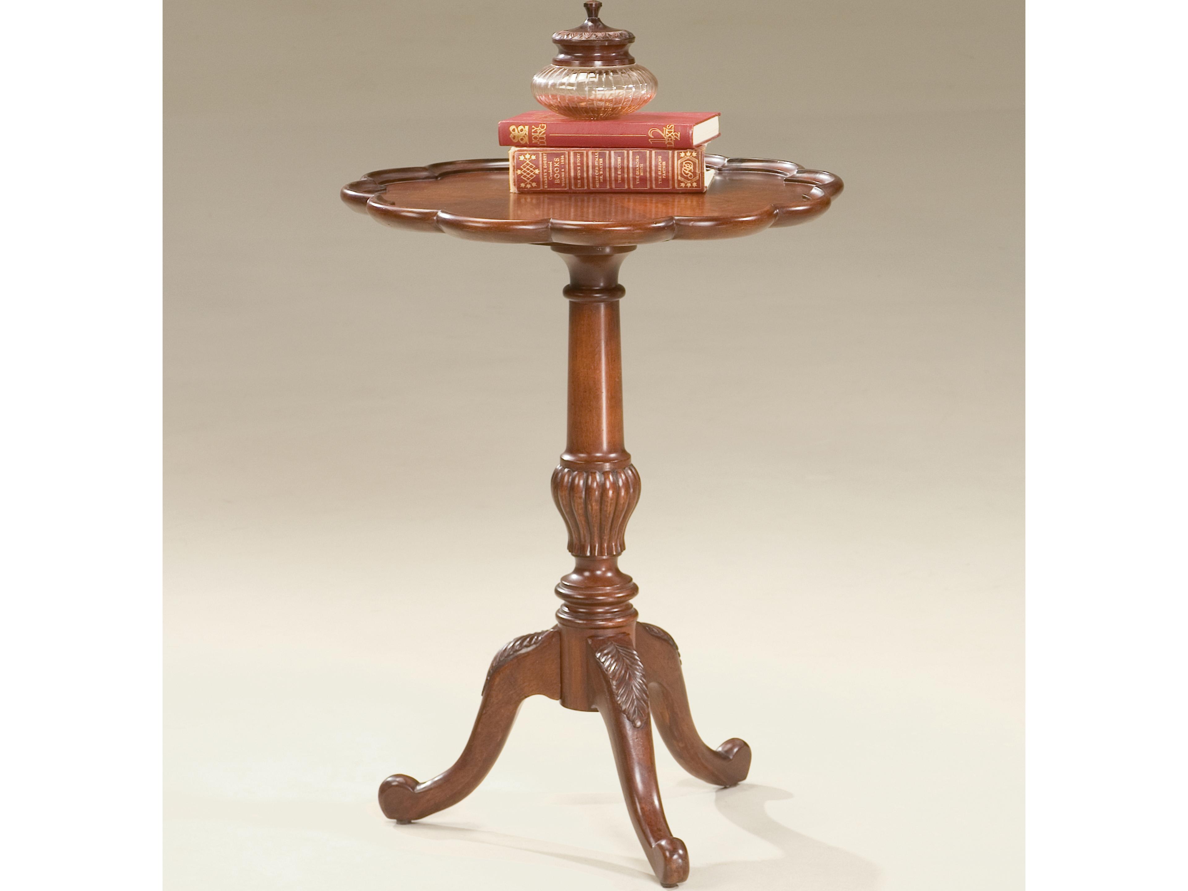 Butler Dansby Round Wood Cherry End Table