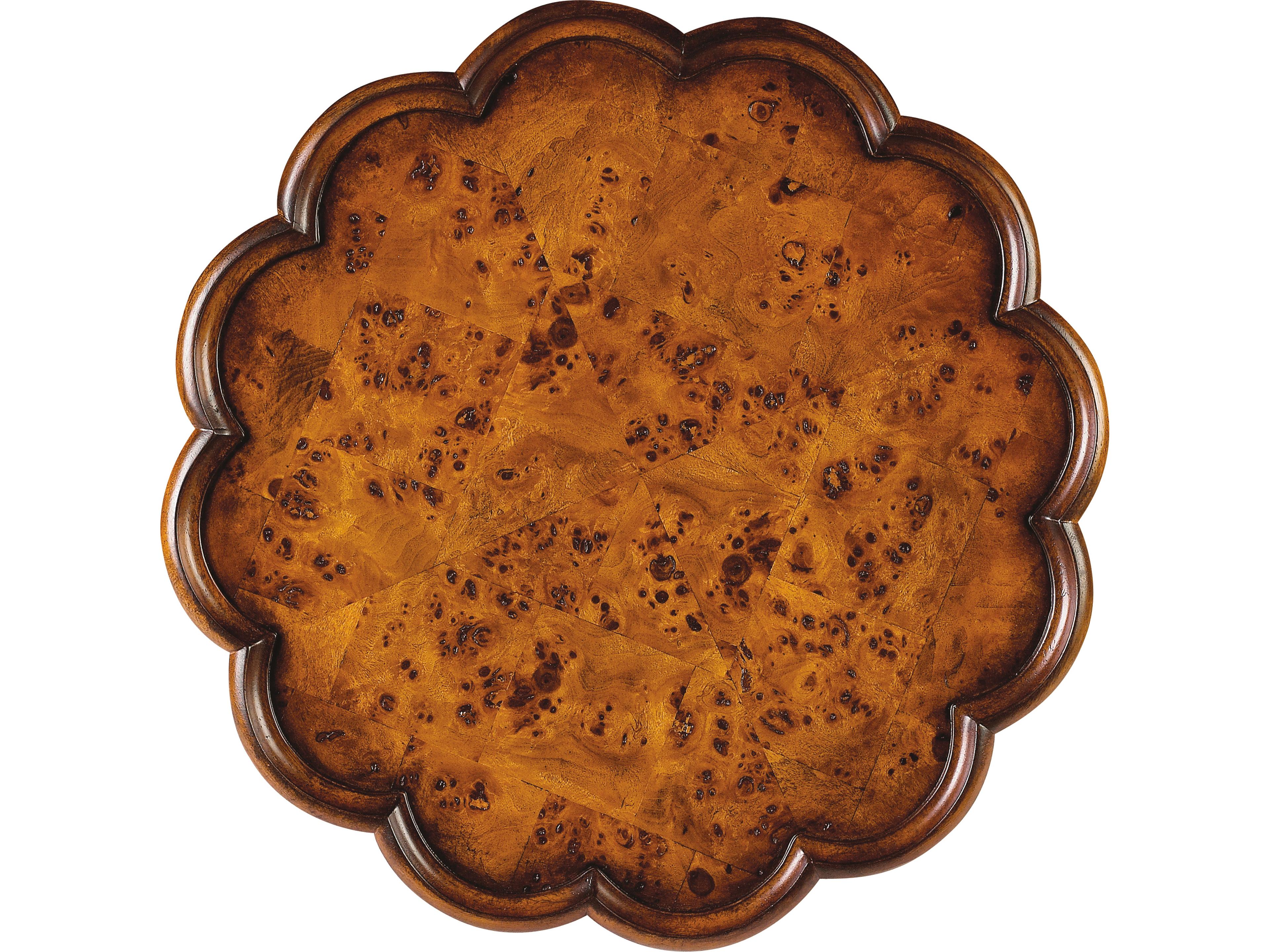 Butler Dansby Round Wood Olive Ash End Table