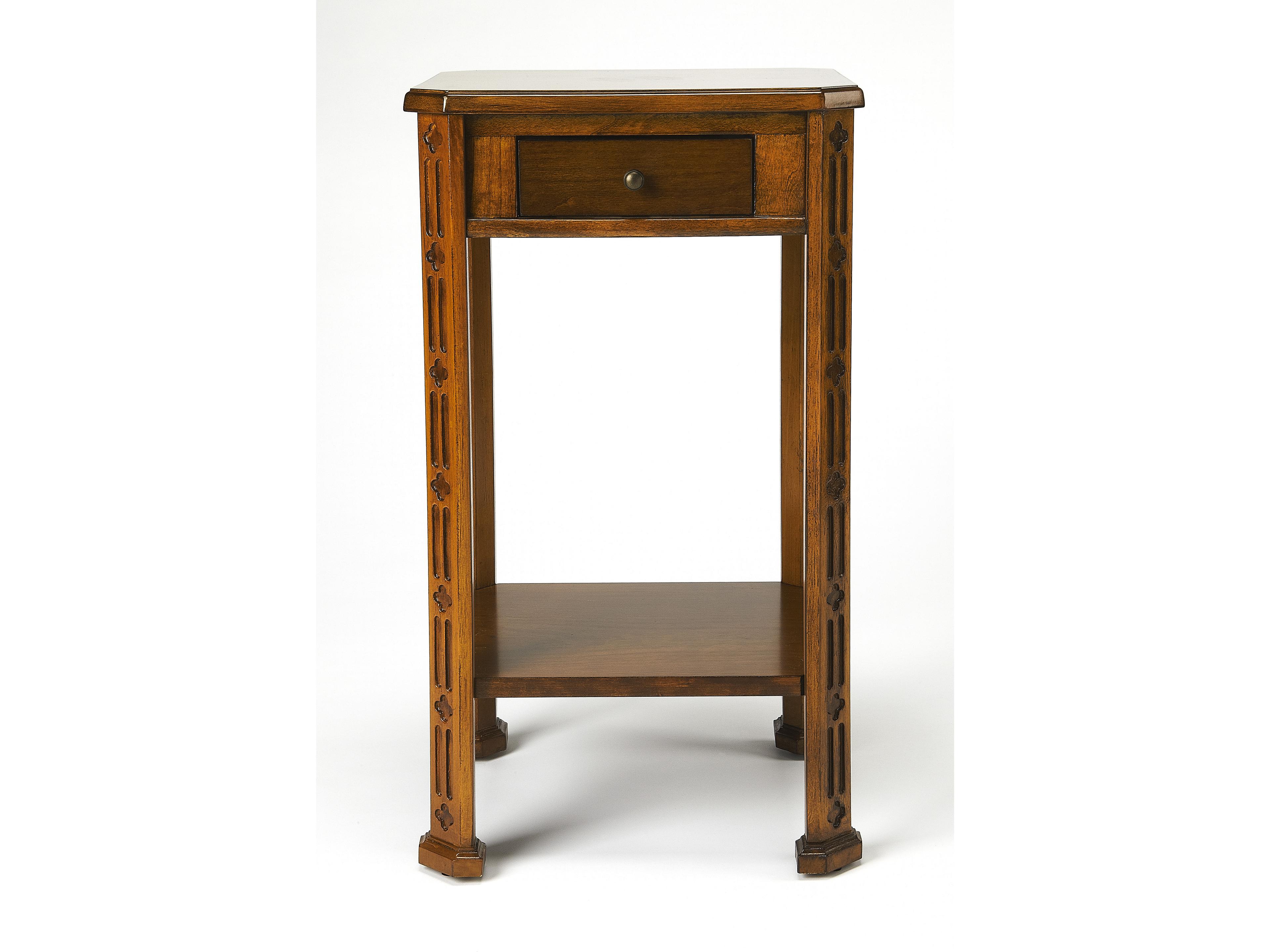Butler Moyer Rectangular Wood Olive Ash End Table