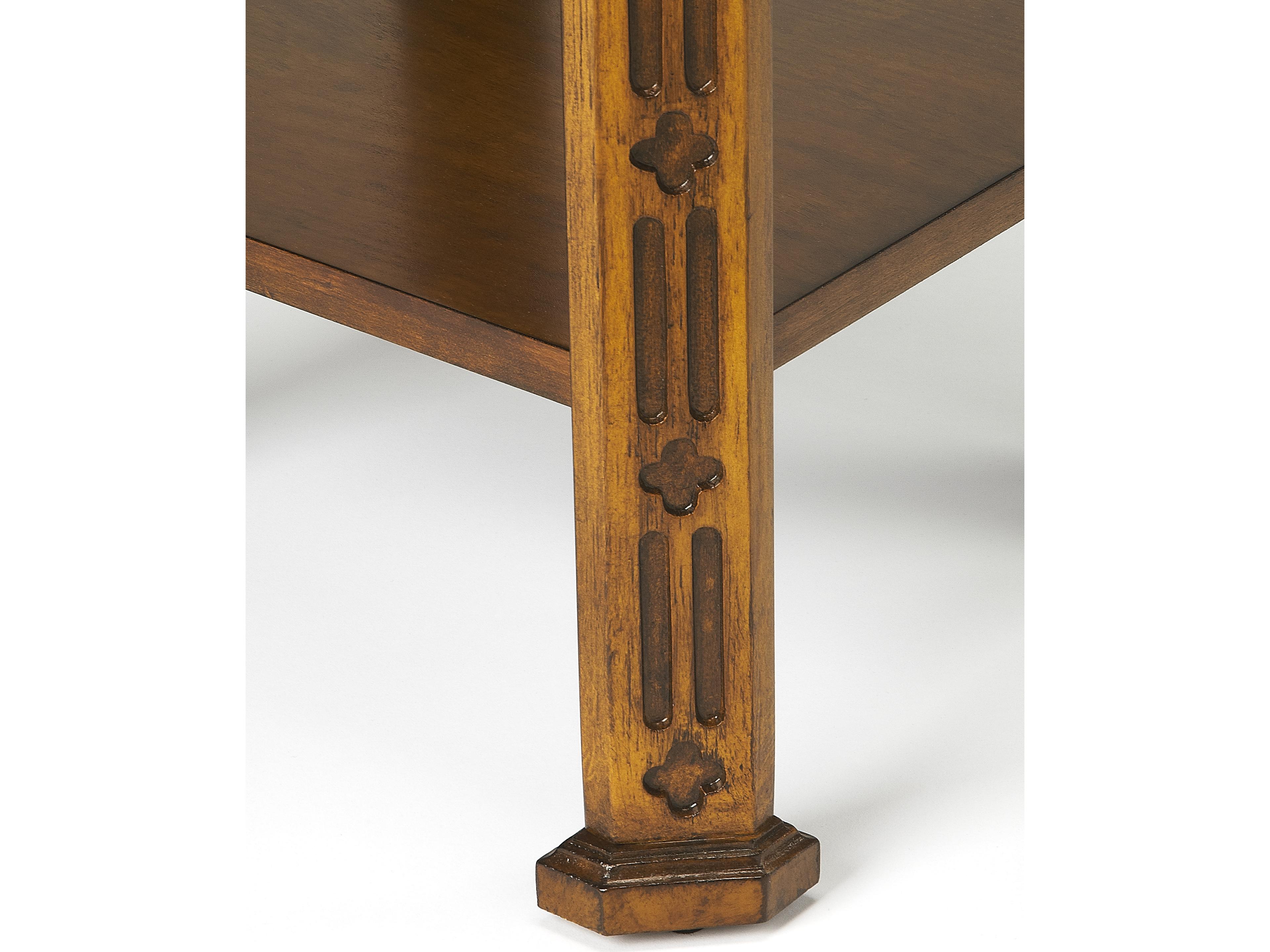 Butler Moyer Rectangular Wood Olive Ash End Table