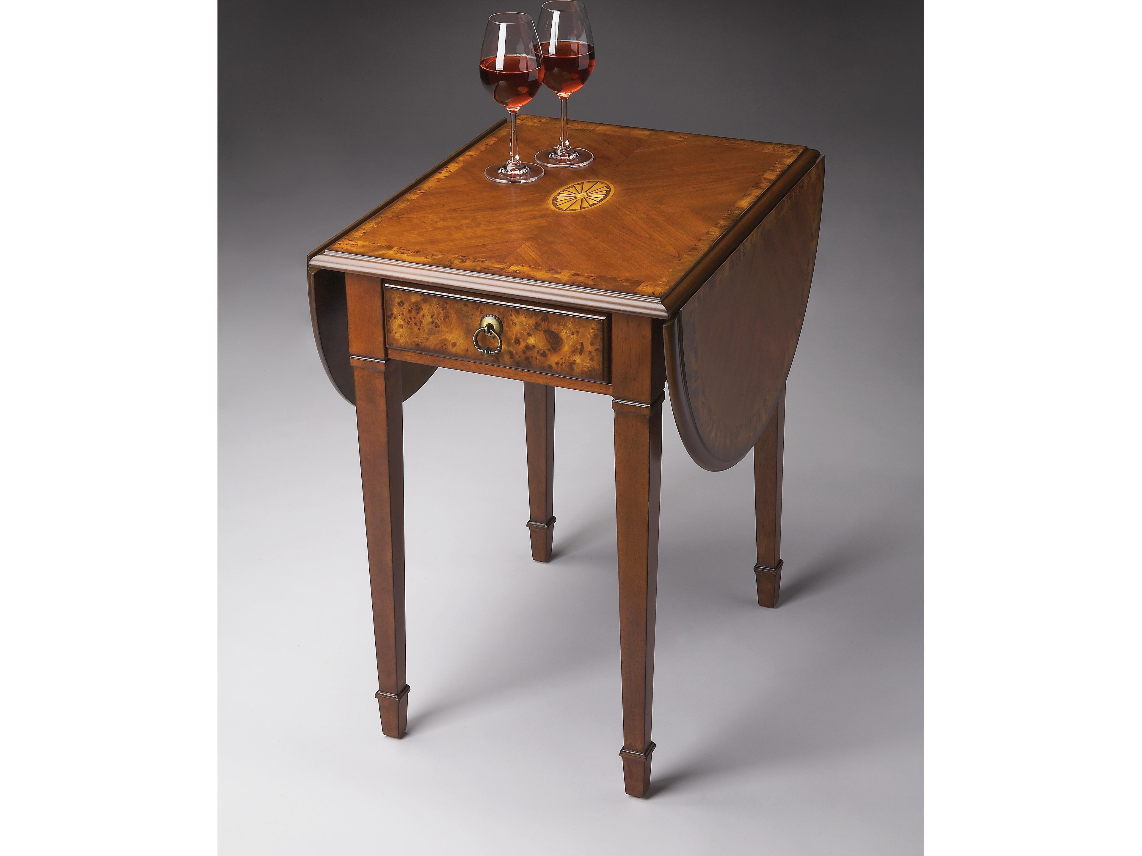 Butler Glenview Rectangular Wood Olive Ash End Table