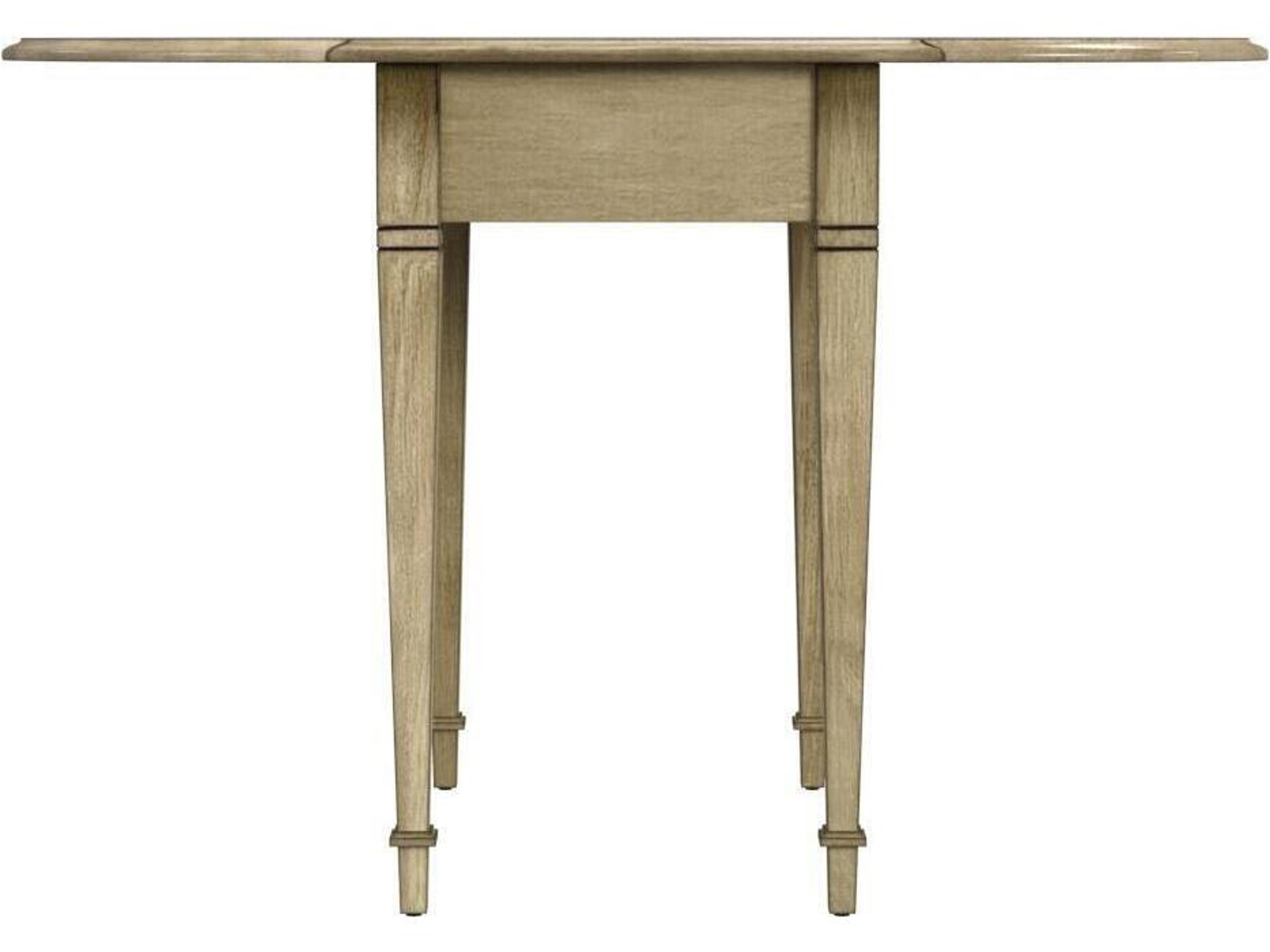 Butler Glenview Rectangular Wood Antique Beige End Table