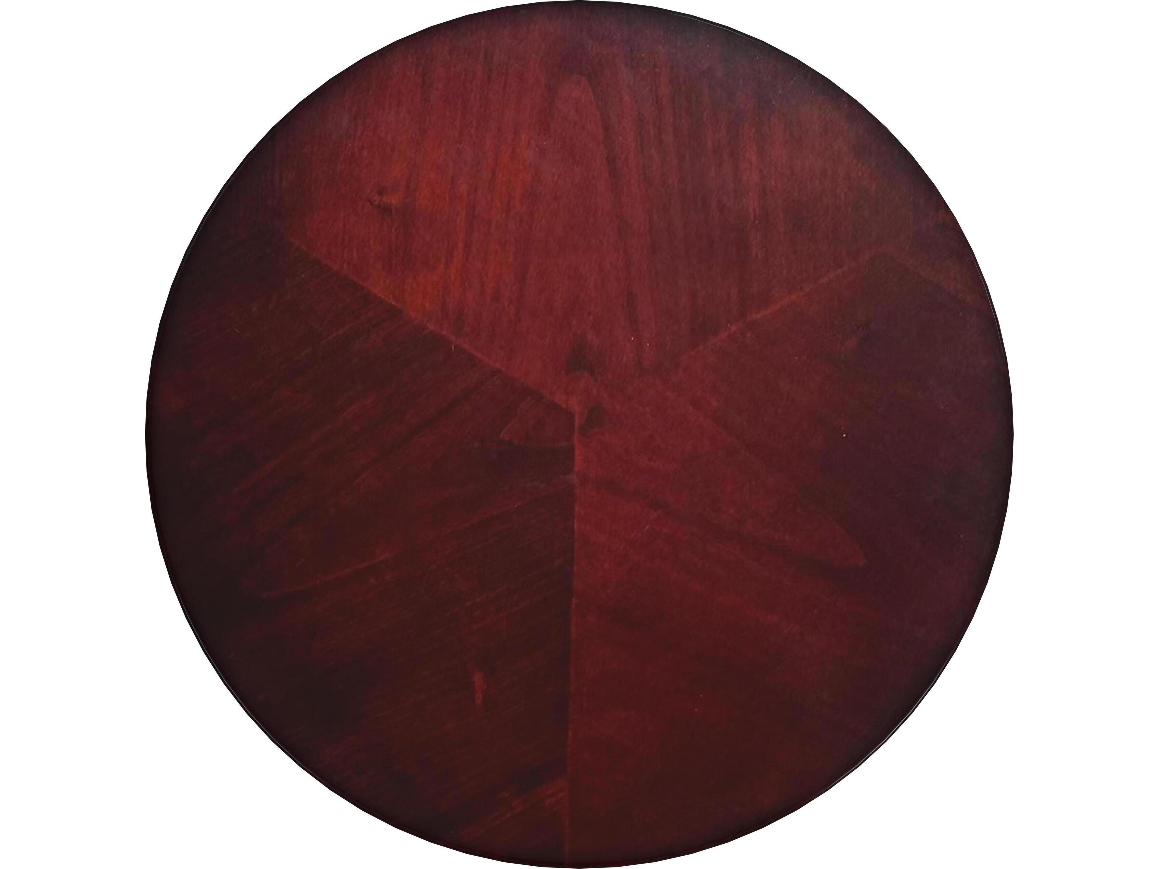 Butler Florence Round Wood Cherry End Table