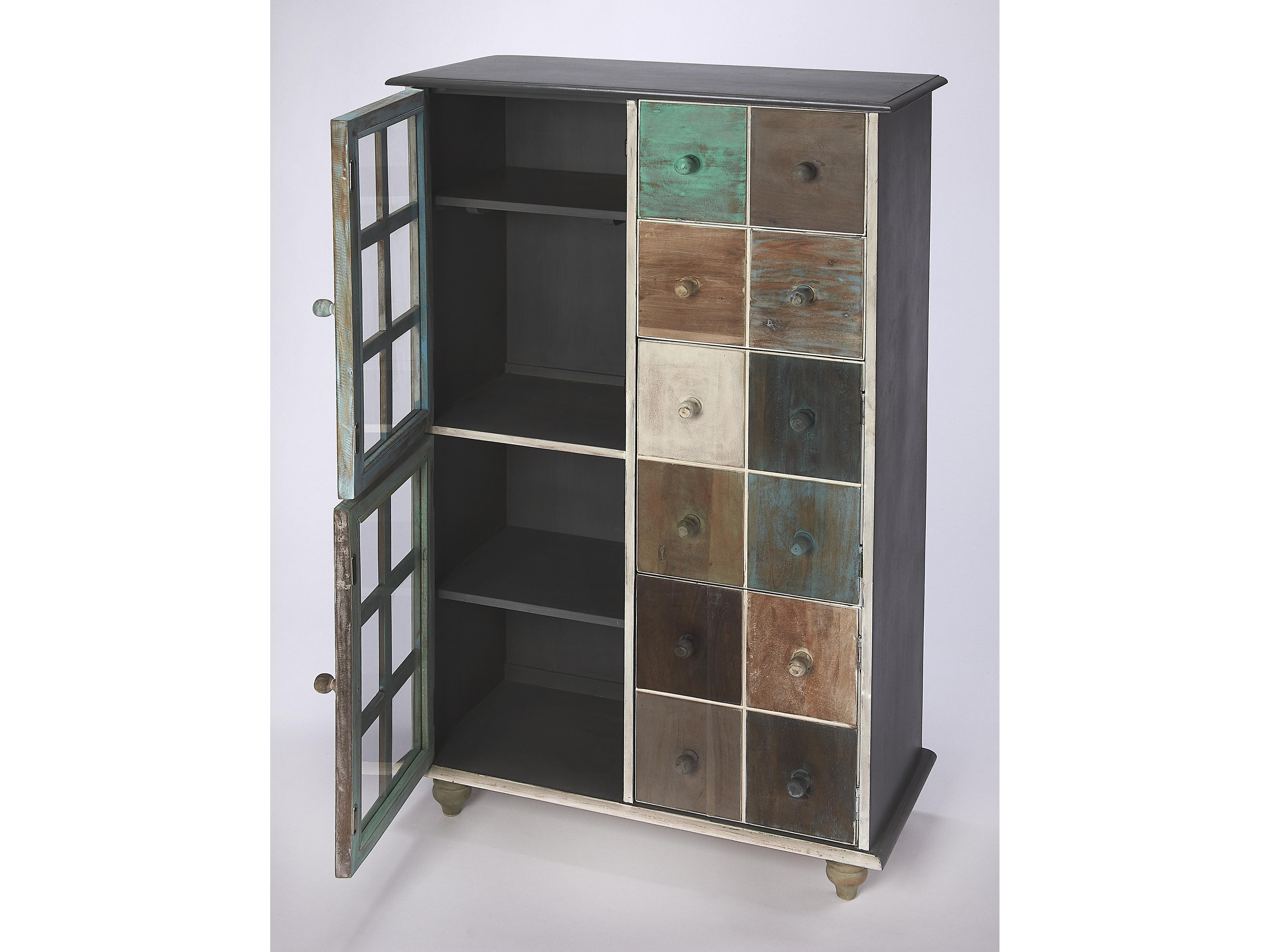 Butler Boise Artifacts Brown Mango Wood Accent Chest